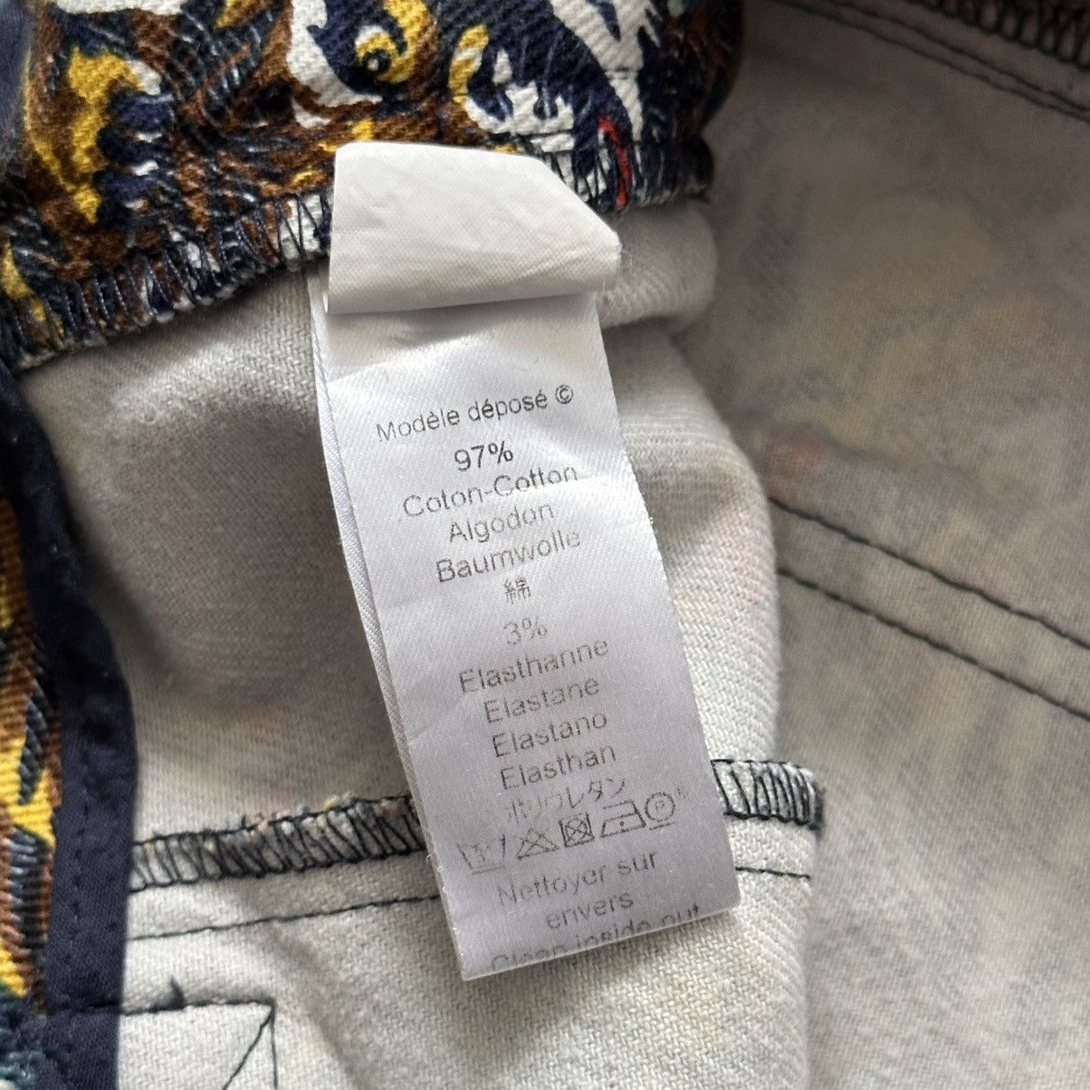 Ed Hardy × Hysteric Glamour × Kenzo RARE Kenzo Vintage Tigers Monogram Jeans Pants Gucci Vibe Size 36" / US 14 / IT 50 - 12 Thumbnail