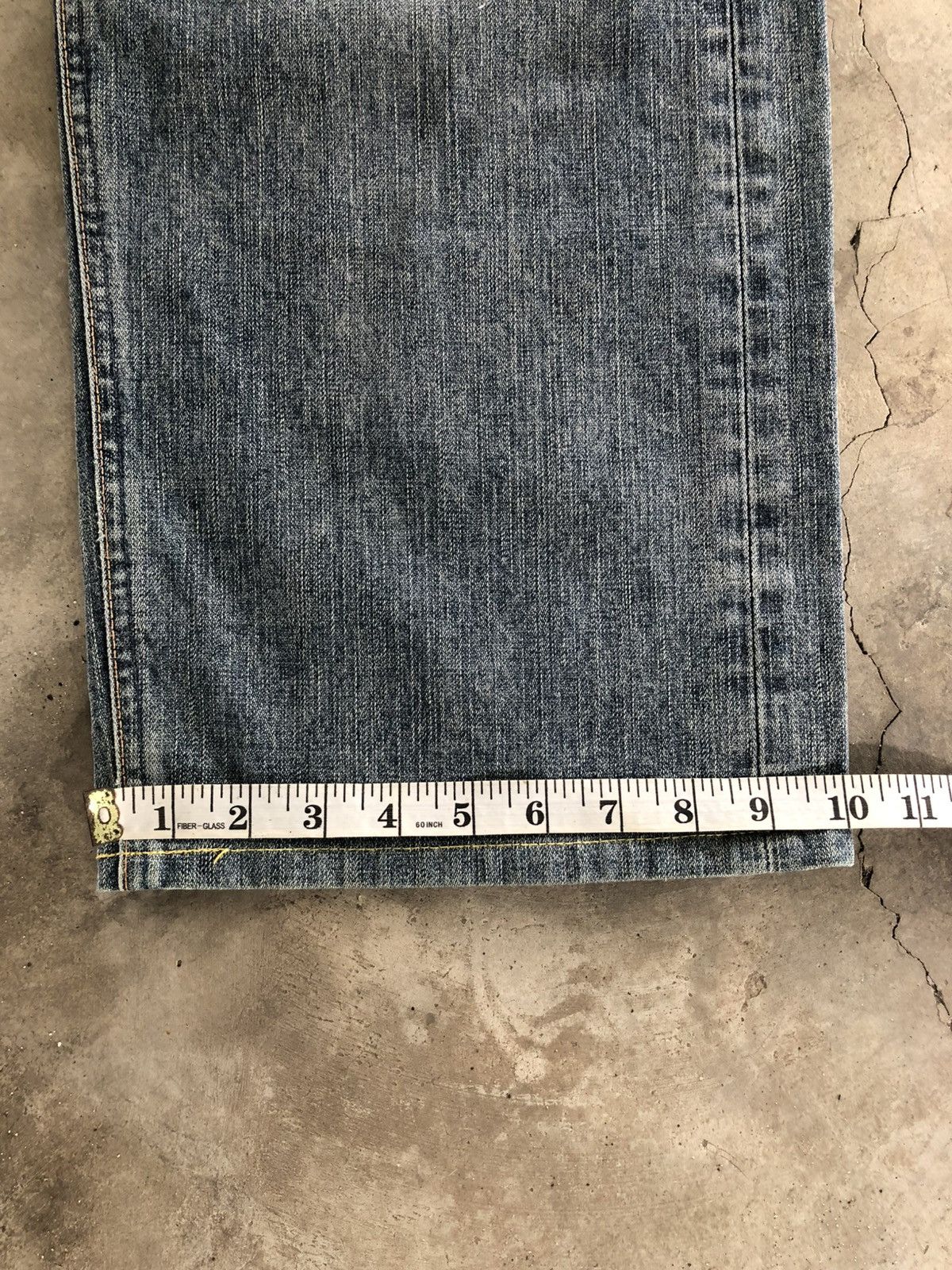 Edwin Vintage Edwin BAGGY Jeans Rusty Faded Denim Pants Size US 37 - 8 Thumbnail