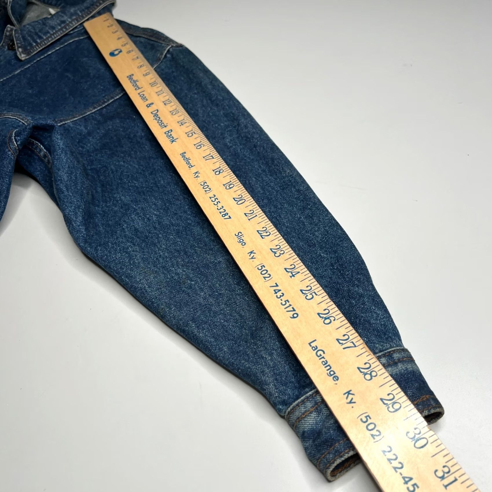 Jordache Vintage Jordache Denim Chore Jacket Mens L Blue 80s 90s Workwear Button Front Pocketed Classic Vintage Style Regular Fit Size US L / EU 52-54 / 3 - 2 Thumbnail