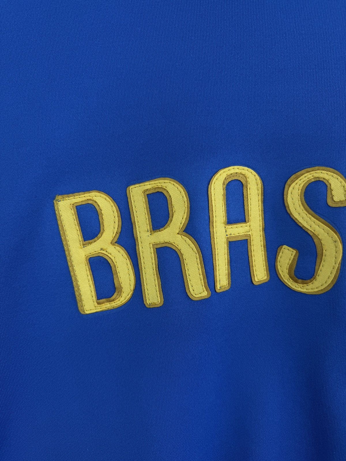 Nike 🇧🇷 Vintage 90s Nike Brazil Zip Hoodie Soccer Blokecore Y2K Size US S / EU 44-46 / 1 - 13 Thumbnail