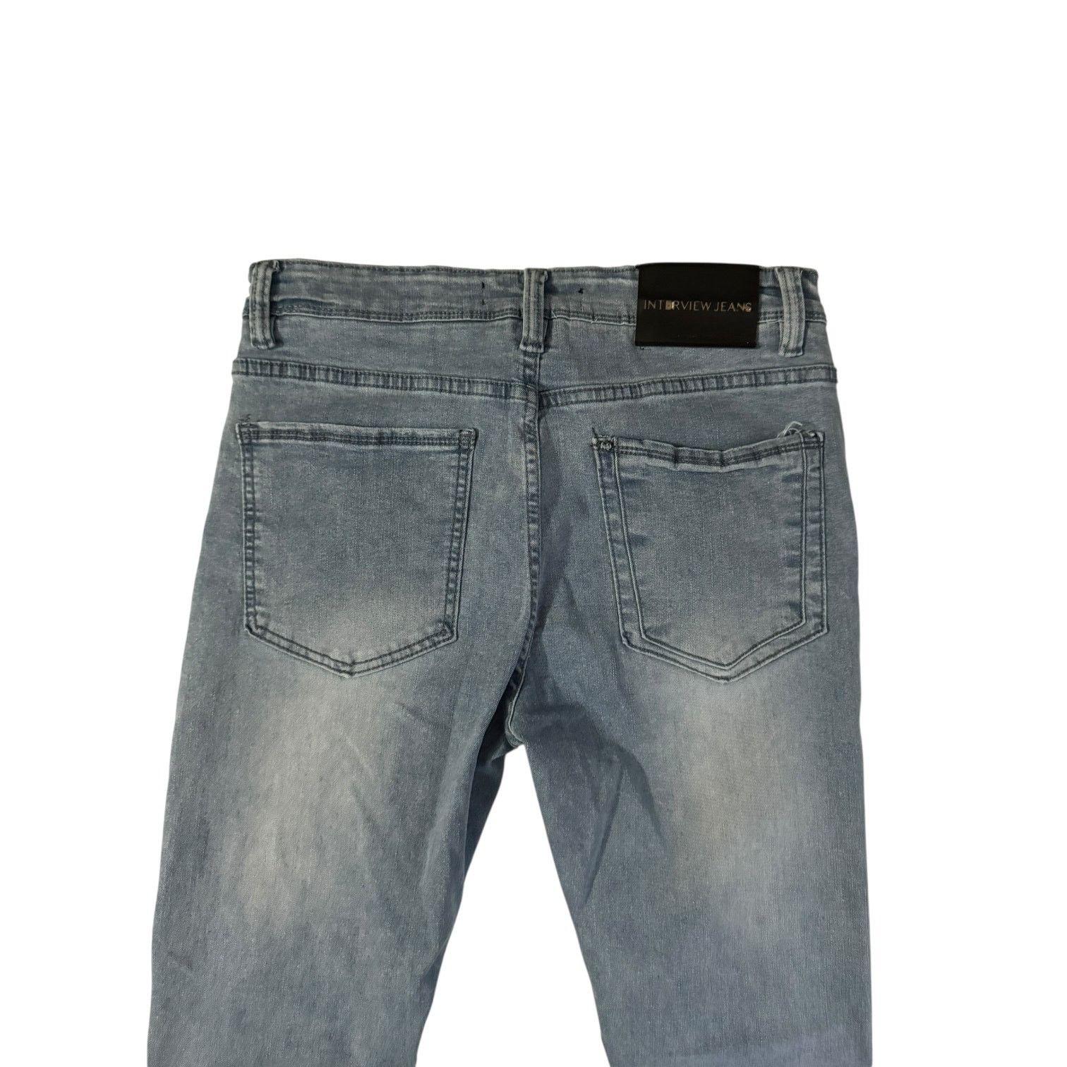 Other Interview Jeans Chicago Distressed Super Skinny 32" Jeans Size US 32 / EU 48 - 6 Thumbnail