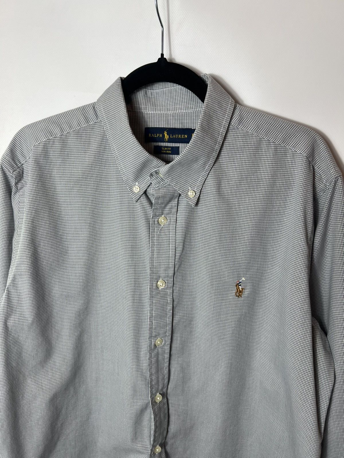 Polo Ralph Lauren Vintage luxury Polo Ralph Lauren Non Iron Button Up Shirt Size US XL / EU 56 / 4 - 5 Thumbnail