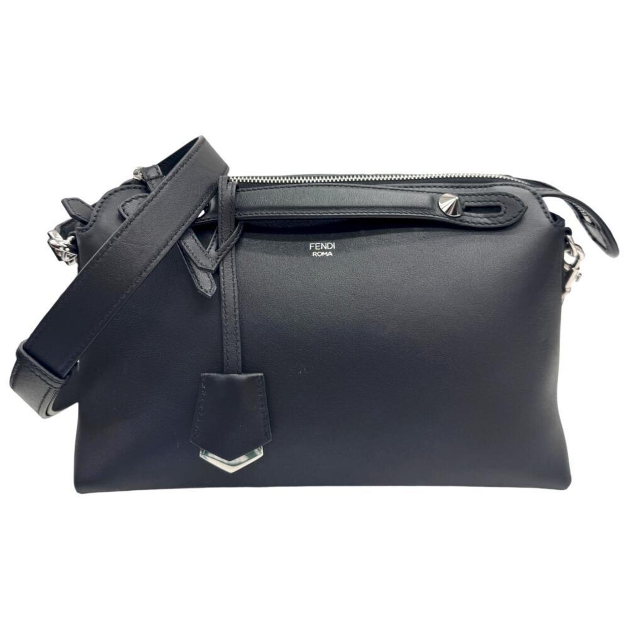 Fendi FENDI By The Way Medium 8BL146 Handbag Shoulder Bag Black Women's Size ONE SIZE - 1 Thumbnail