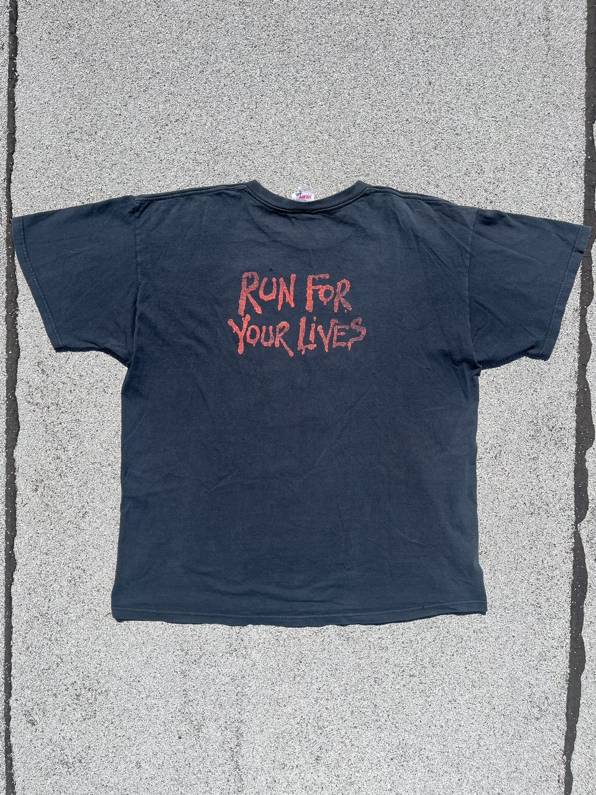 Band Tees Vintage Iron Maiden Run To The Hills T-Shirt Size US L / EU 52-54 / 3 - 2 Thumbnail