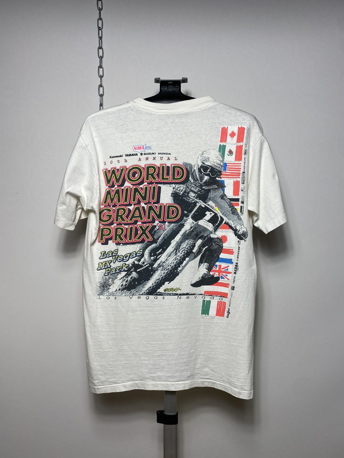 Other Vintage 1991 Las Vegas Oneal World Grand Prix dirt shirt tee Size US XL / EU 56 / 4 - 1 Thumbnail