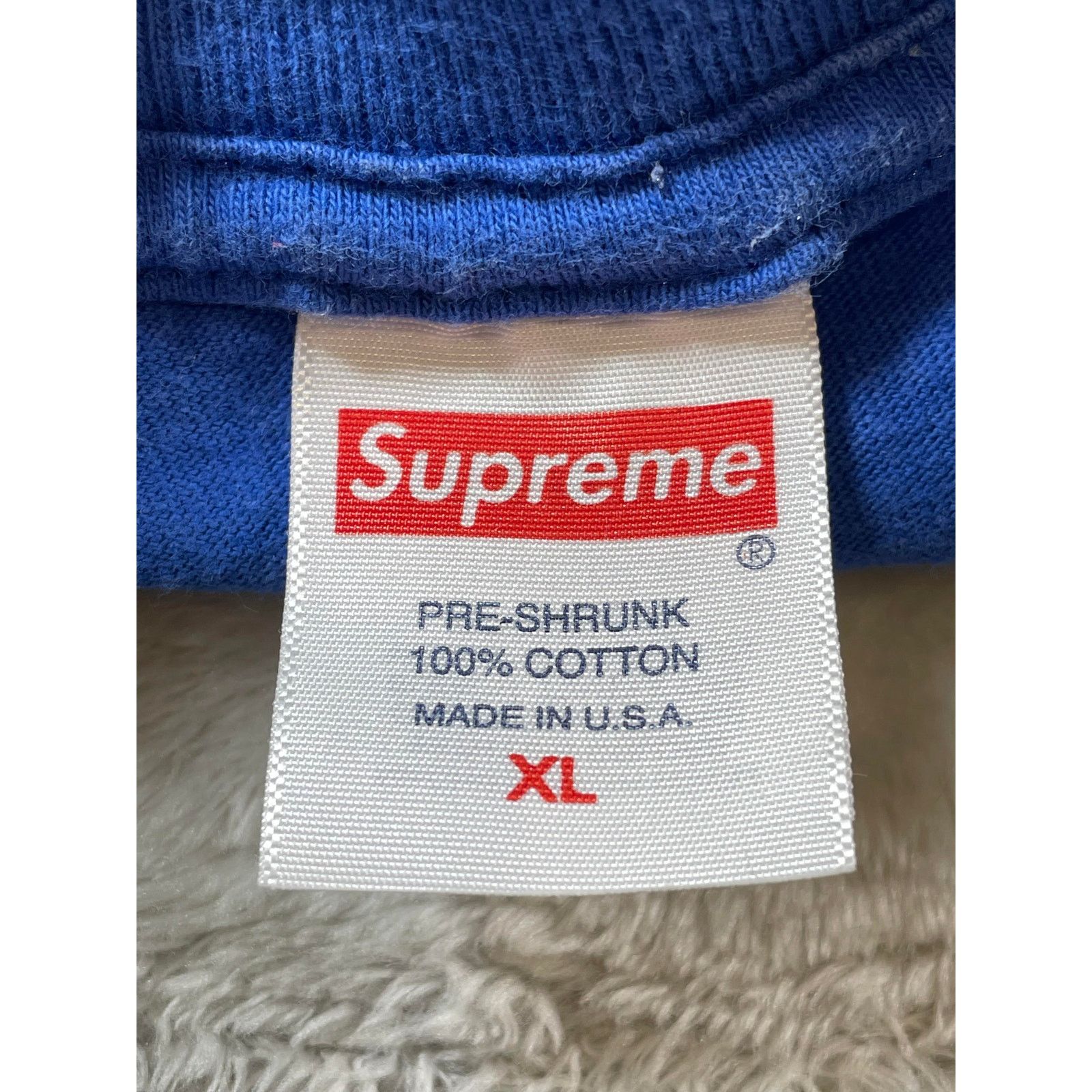 Supreme Supreme NBA Young Boy Blue Tee Size US XL / EU 56 / 4 - 3 Thumbnail