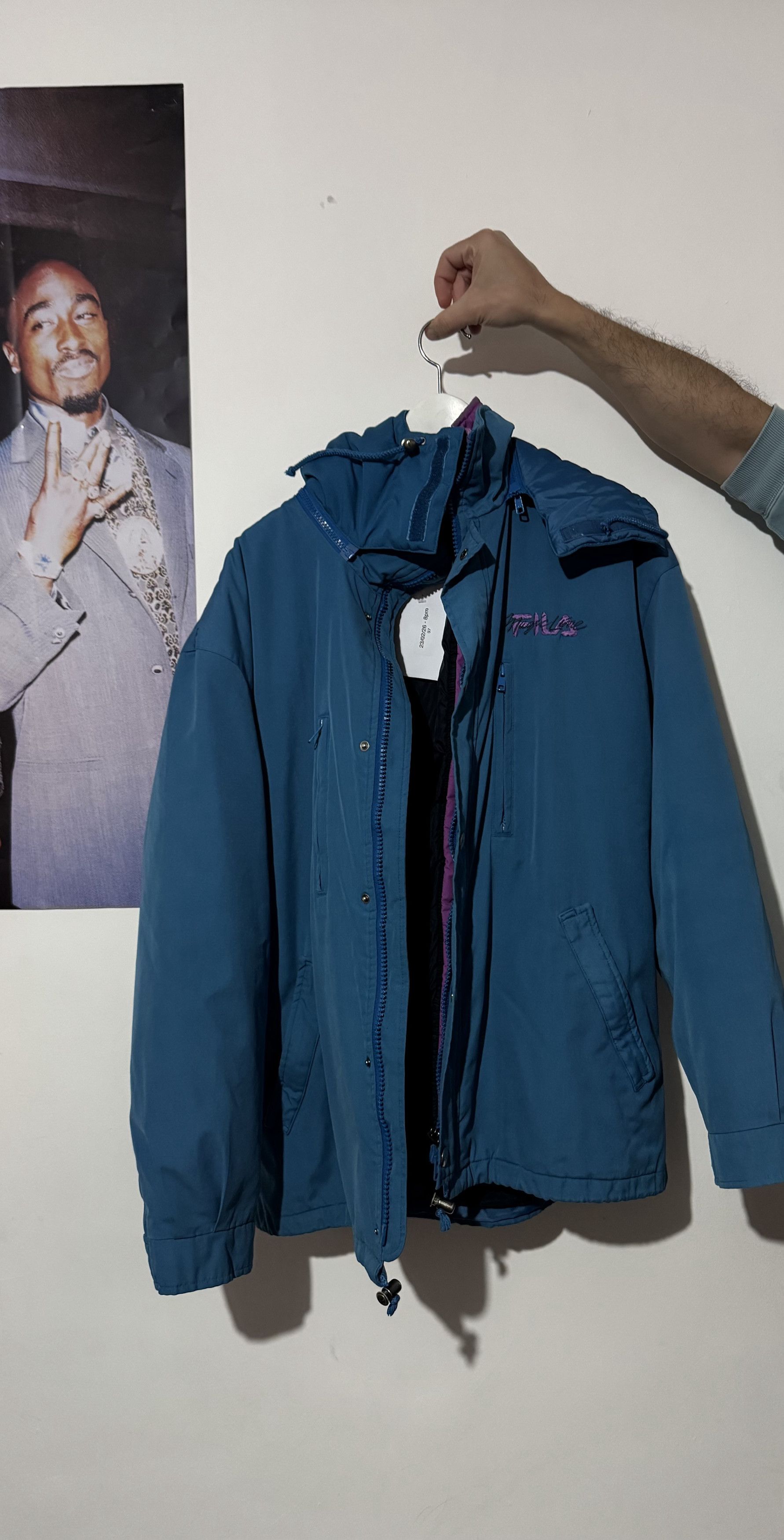 Fila RARE FILA 2 in 1 Magic Line XL Blue-Pink Ski Jacket 90's Size US XL / EU 56 / 4 - 2 Thumbnail