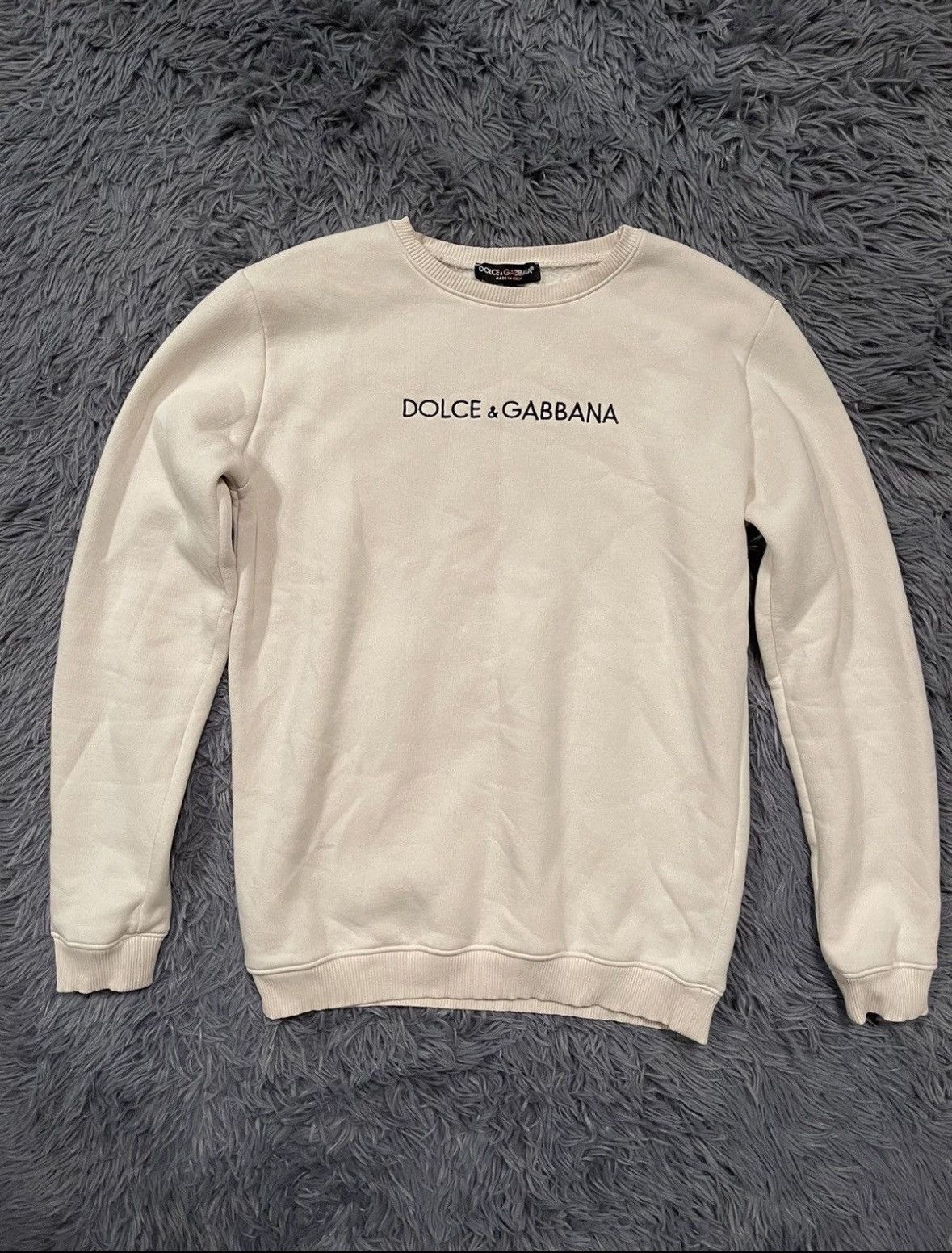 Dolce & Gabbana Dolce & Gabbana 00s vintage Y2K sweatshirt Size US S / EU 44-46 / 1 - 1 Thumbnail