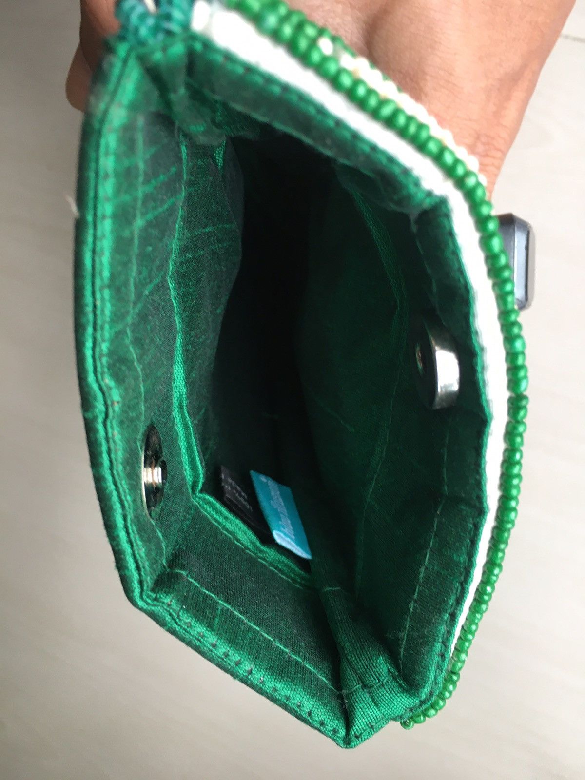 Designer × Vintage Parrot Design Mini Clutch Bag Size ONE SIZE - 7 Thumbnail
