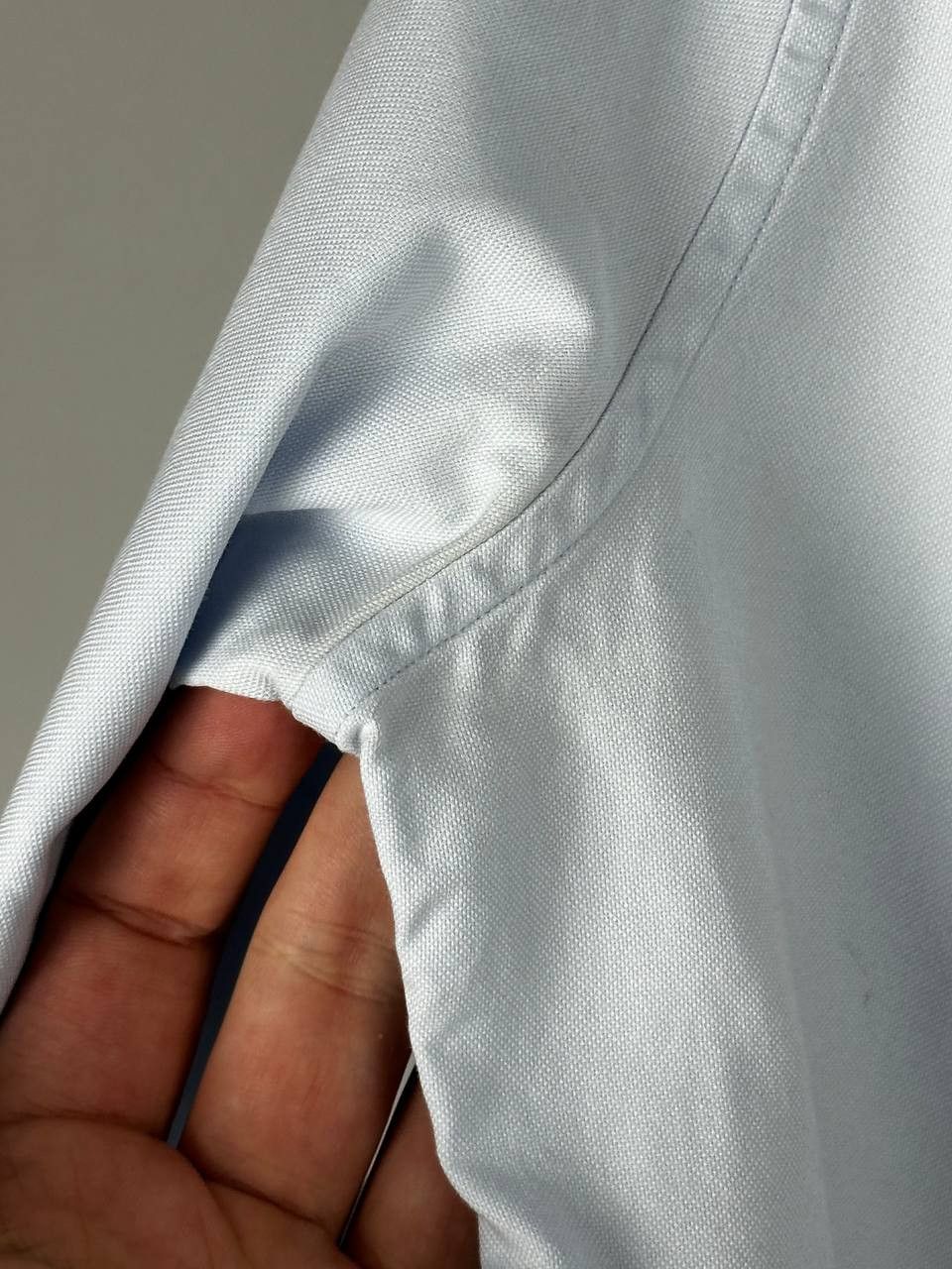 Bally Bally Italy Luxury Blue Oxford Pocket Shirt Size US M / EU 48-50 / 2 - 10 Thumbnail