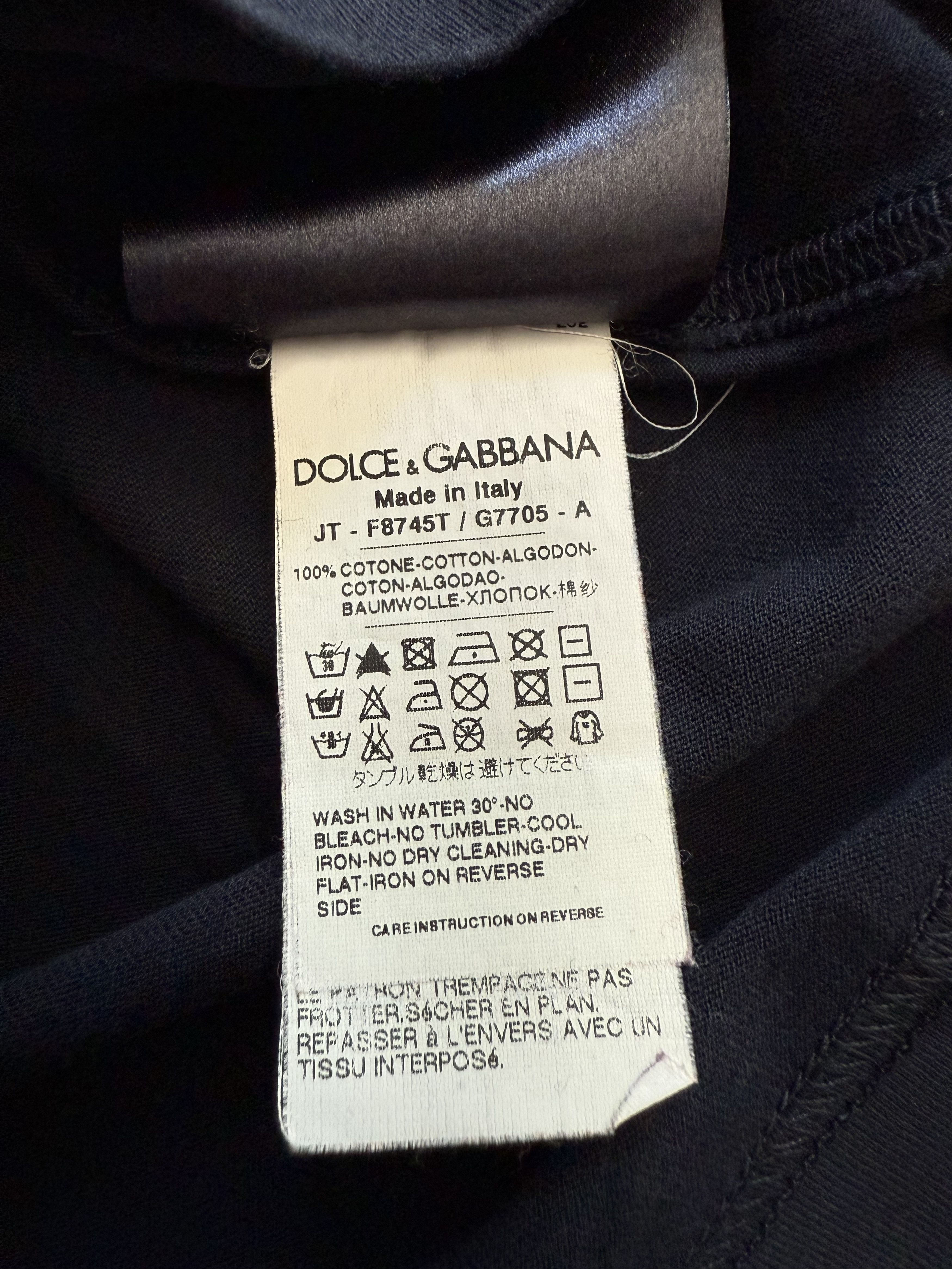 Dolce & Gabbana Dolce Gabbana Y2K Rocky Balboa T Shirt Size S / US 4 / IT 40 - 4 Thumbnail