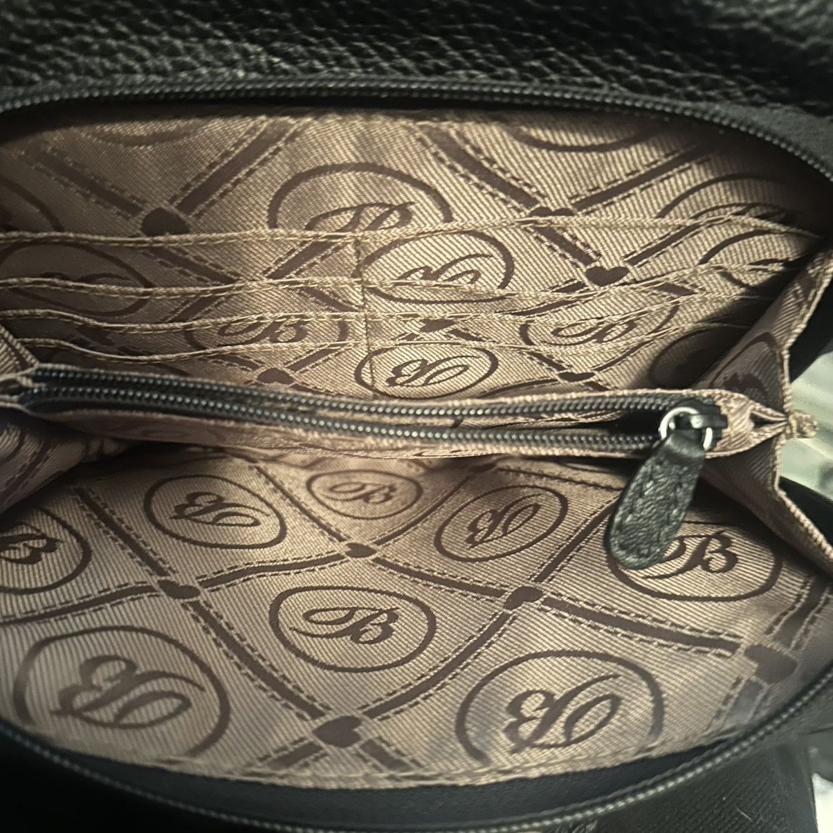 Brighton Brighton pebbled leather and crocodile crossbody bag Size ONE SIZE - 11 Thumbnail