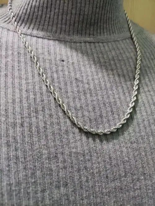 Vintage Punk gothic necklace vintage chain Size ONE SIZE - 4 Thumbnail