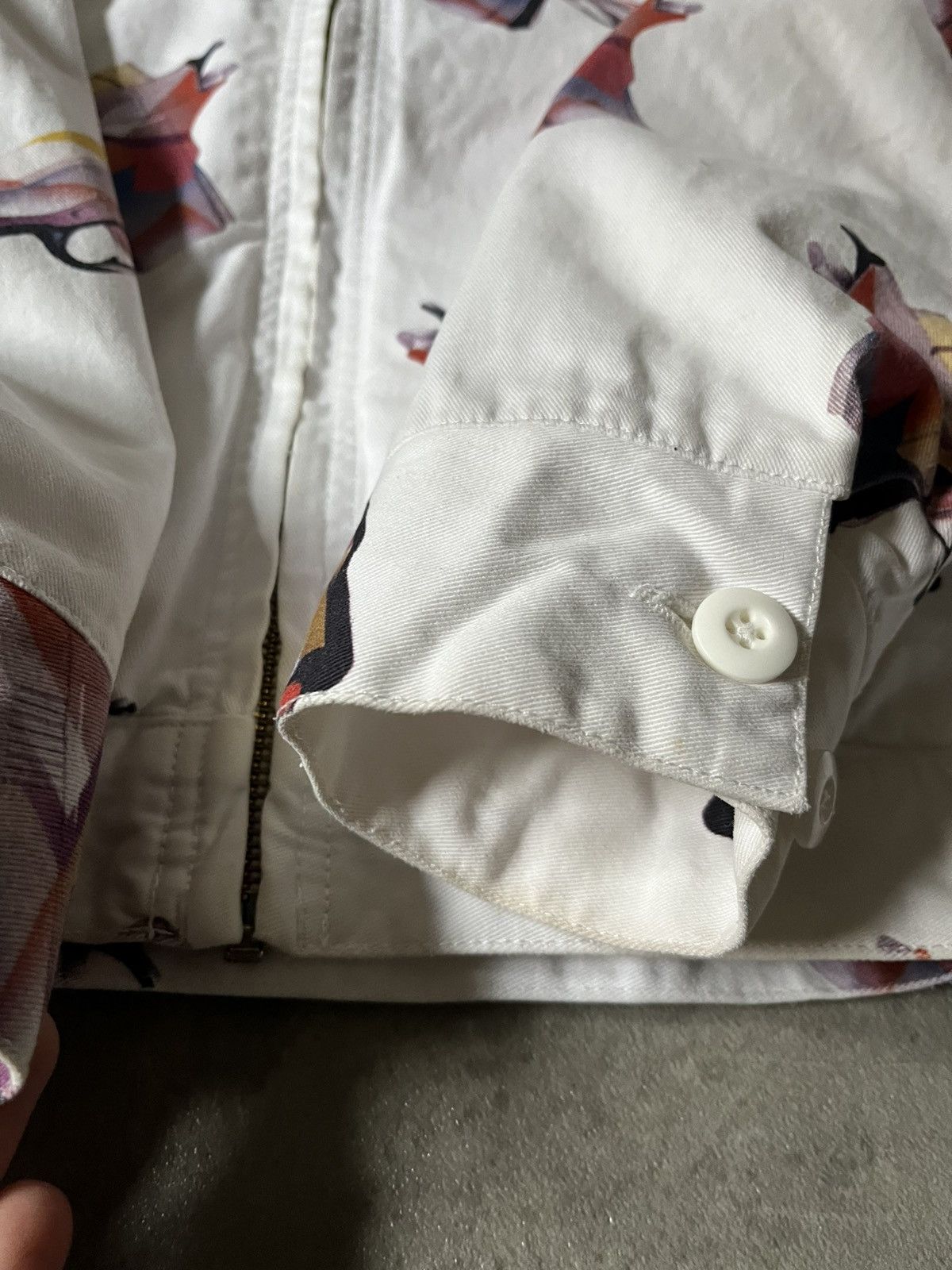 Supreme Supreme Mendini Work Jacket Gun SS16 white Size US M / EU 48-50 / 2 - 16 Thumbnail