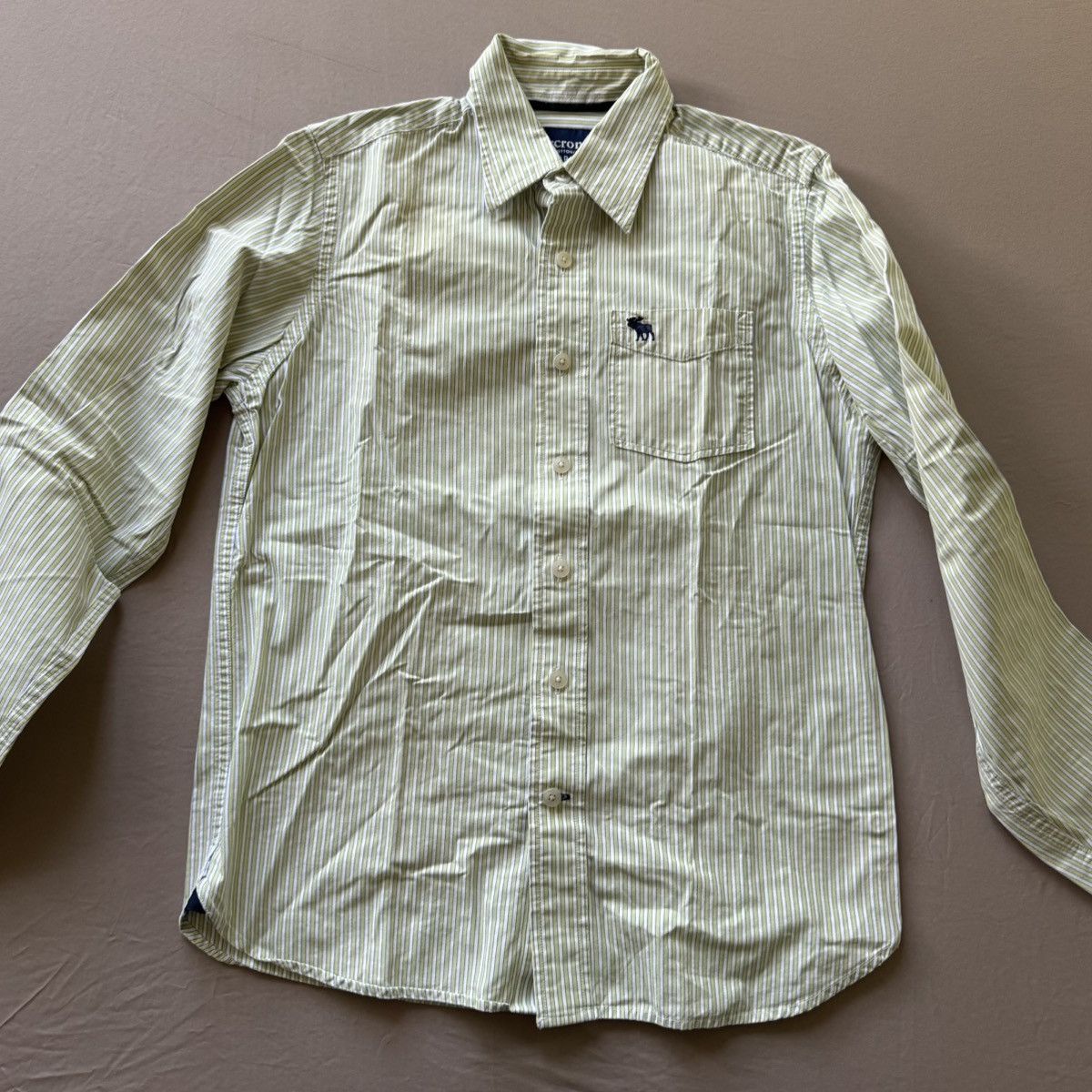 Abercrombie & Fitch Vintage Abercrombie & Fitch Striped Oxford Shirt Size XS / US 0-2 / IT 36-38 - 2 Thumbnail