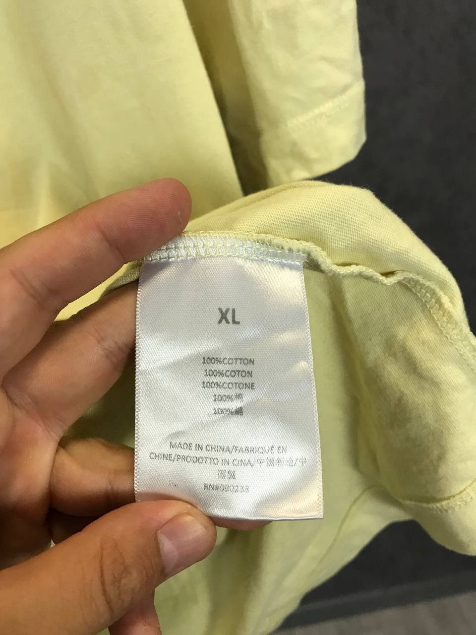 Essentials Essentials FOG Fear of God logo tee Size US XL / EU 56 / 4 - 8 Thumbnail