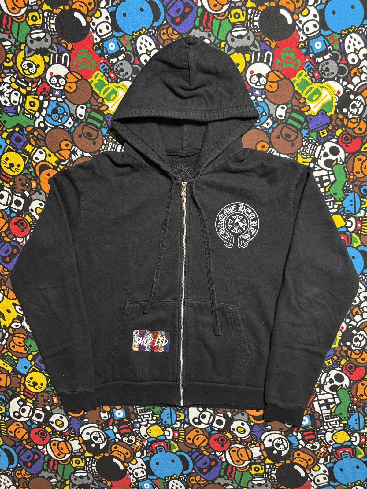 Chrome Hearts Chrome Hearts Las Vegas Horseshoe Logo Zip Up Hoodie Size US XS / EU 42 / 0 - 2 Thumbnail