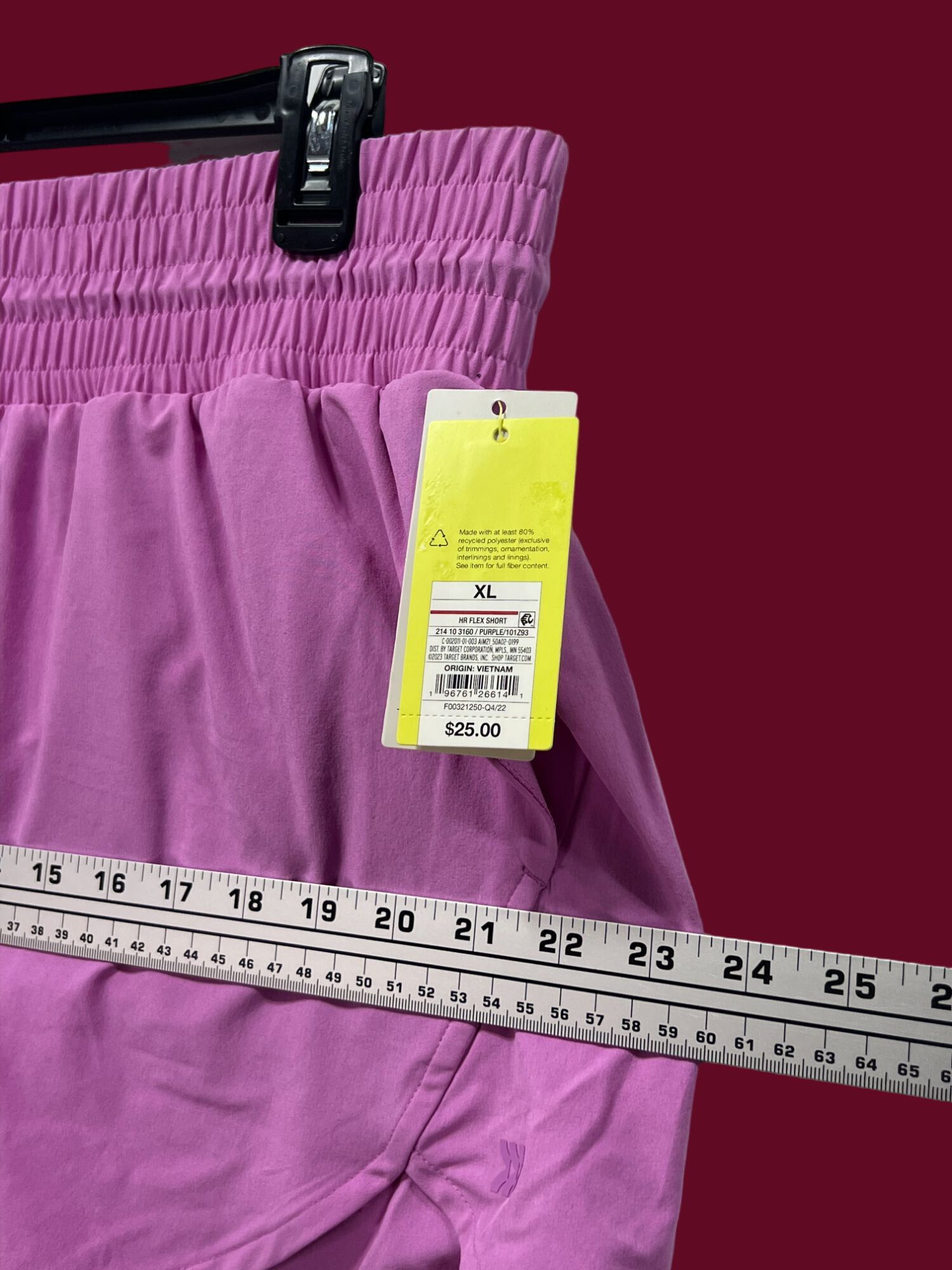 Other All In Motion - Women's High - Rise Flex Shorts - Purple - X Size 38" / US 16 / IT 52 - 4 Thumbnail