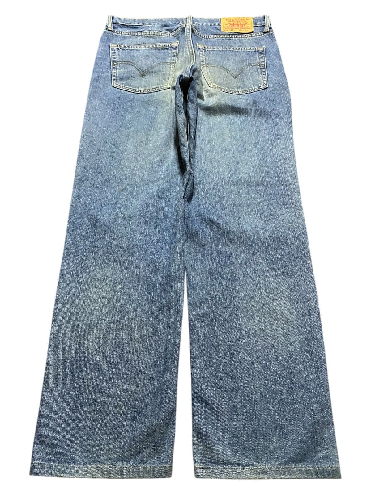 Levi's Vintage Levis 533 Rusty Ripped Baggy Jeans Size US 34 / EU 50 - 2 Thumbnail