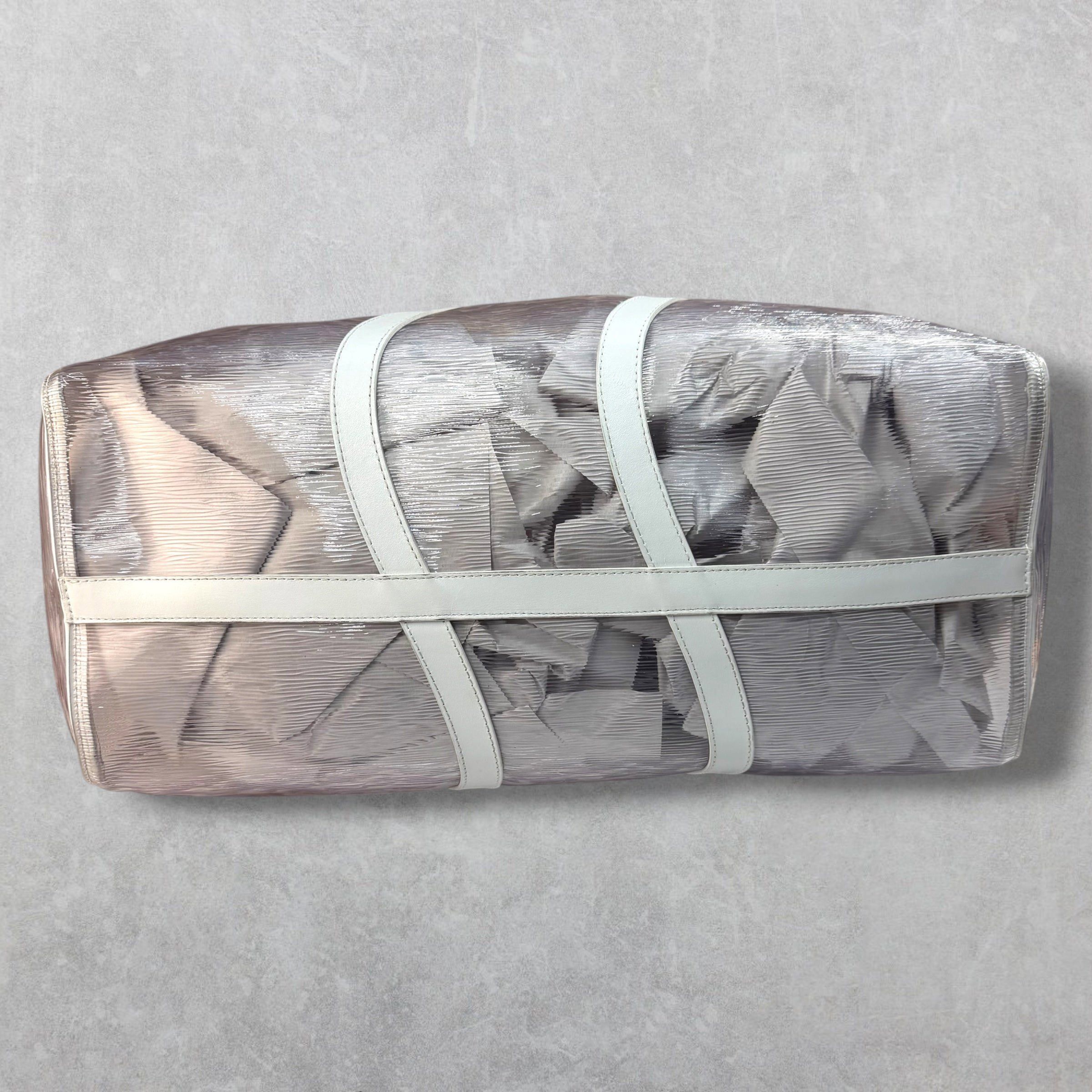 Louis Vuitton Louis Vuitton Wavy Keepall Bandoulière 50 Duffle Bag Size ONE SIZE - 7 Thumbnail