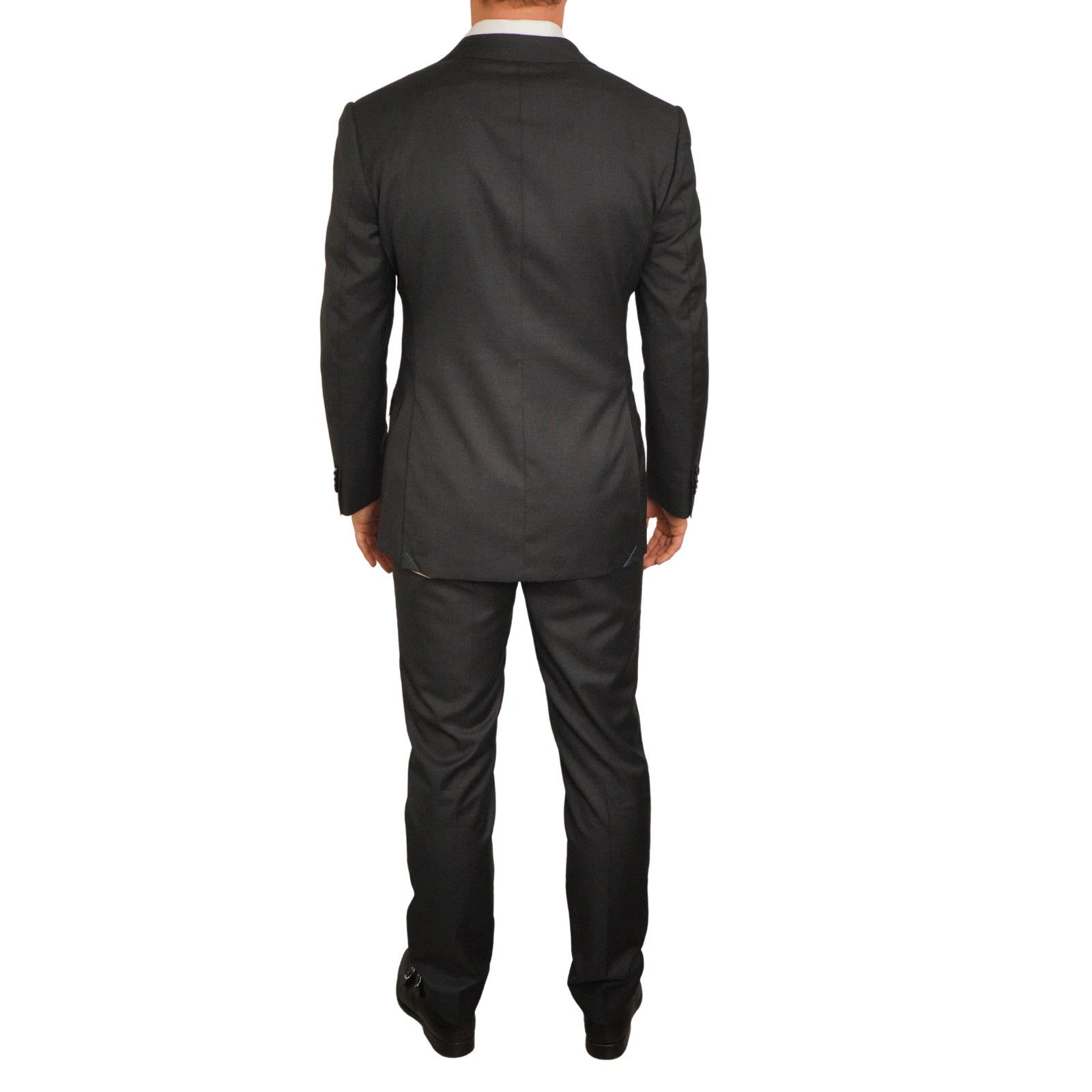 Suitsupply Men Suitsupply Suit Napoli Regular Reda Charcoal Grey US38L Size 38L - 3 Thumbnail
