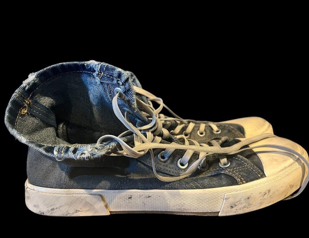 Balenciaga Paris High Top Denim Size US 11 / EU 44 - 7 Thumbnail