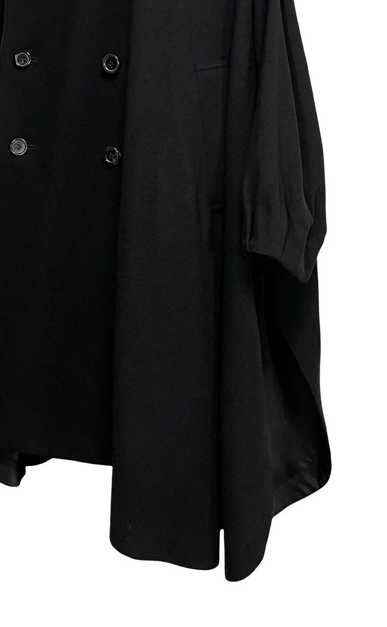 Comme des Garcons Comme Des Garcons Ninomiya Kei noir Double Breasted Bat Sl Size S / US 4 / IT 40 - 8 Thumbnail