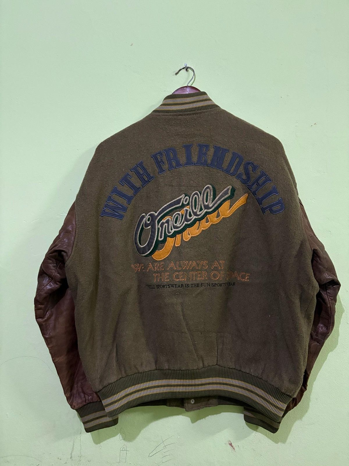 O'Neill Vintage Oneill the Oneill Varsity Jacket With Friendship Size US L / EU 52-54 / 3 - 7 Thumbnail