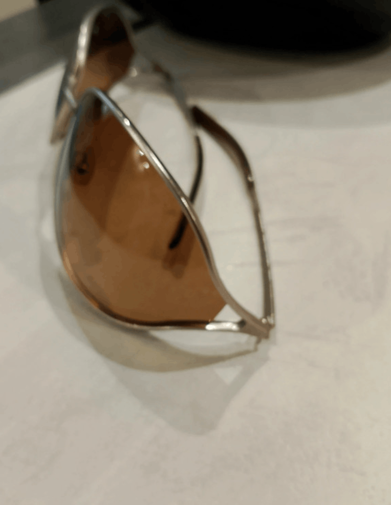 Prada × Vintage PRADA Sunglasses Rimless Sport Metal Frame Shield Wrap Size ONE SIZE - 4 Thumbnail