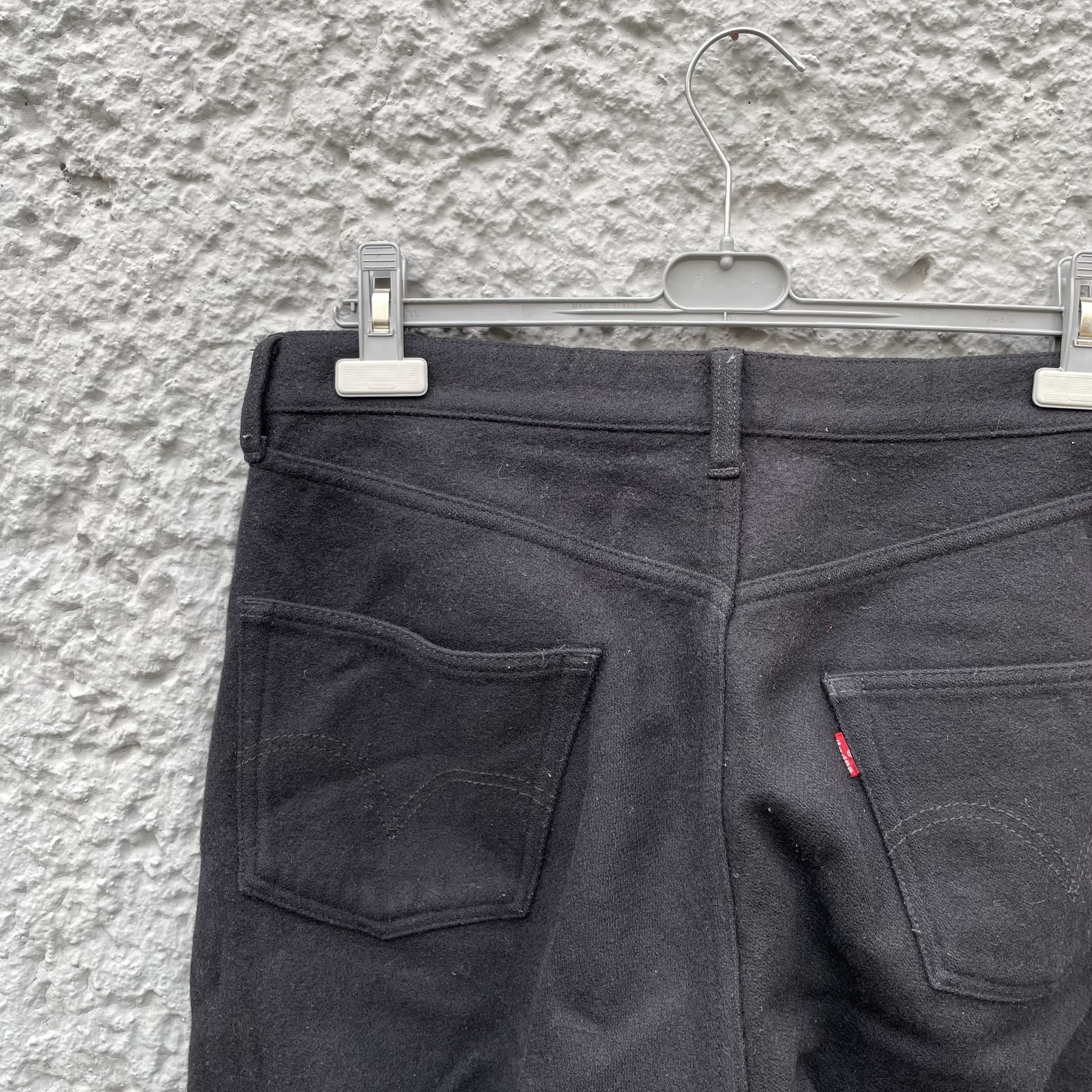 Comme des Garcons CDG Junya Watanabe Man x Levis Black Trousers Pants F/W03 Size US 32 / EU 48 - 4 Thumbnail