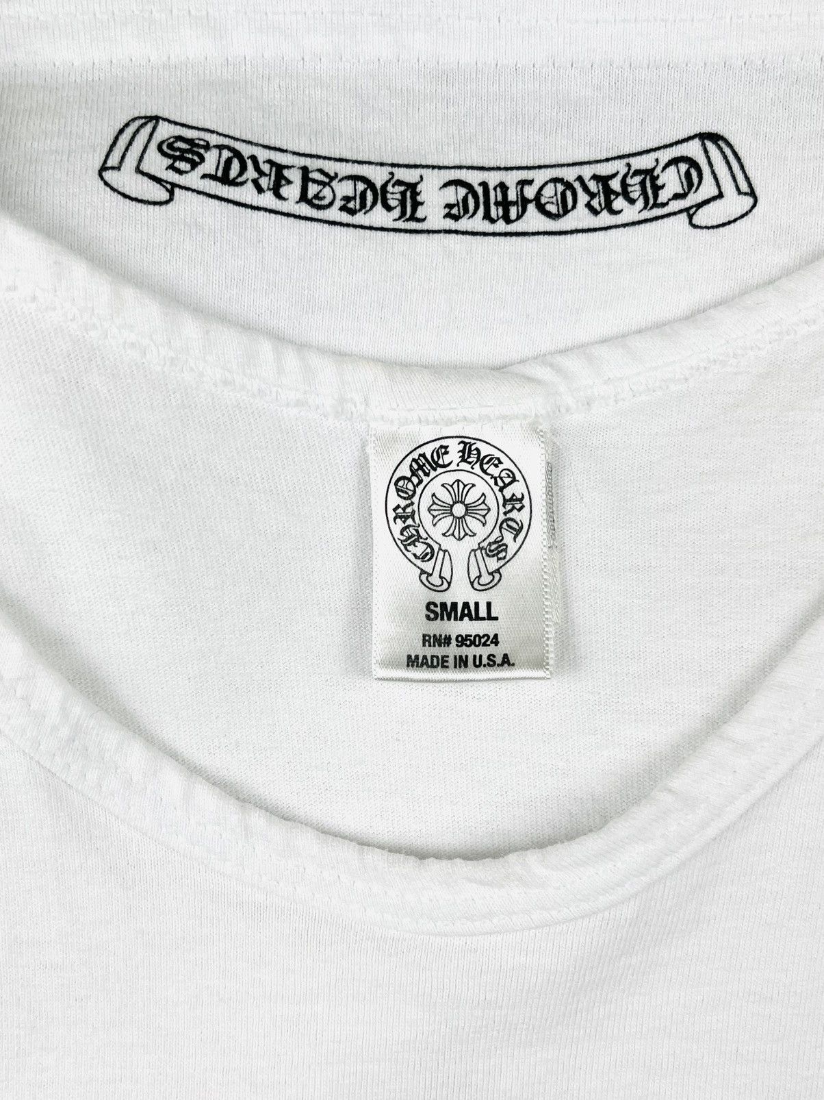 Chrome Hearts Chrome Hearts Made In Hollywood Star Tank Top White Size US S / EU 44-46 / 1 - 6 Thumbnail