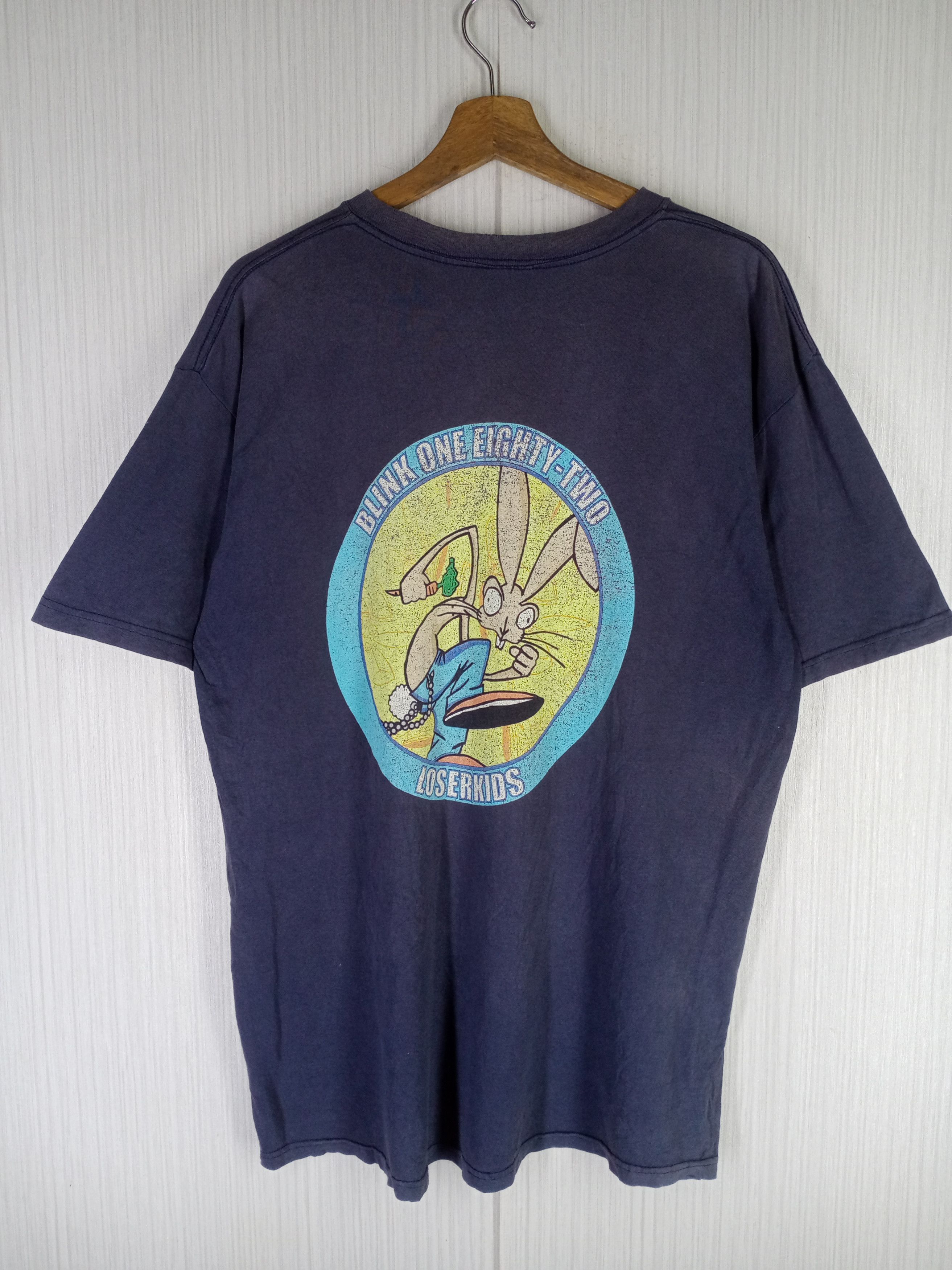 Band Tees Rare Vintage 1999 Blink 182 Loser-kids Tour Tshirt Size US L / EU 52-54 / 3 - 1 Thumbnail