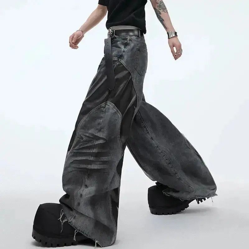 Japanese Brand Denim Pants PU Leather Size US 32 / EU 48 - 3 Thumbnail