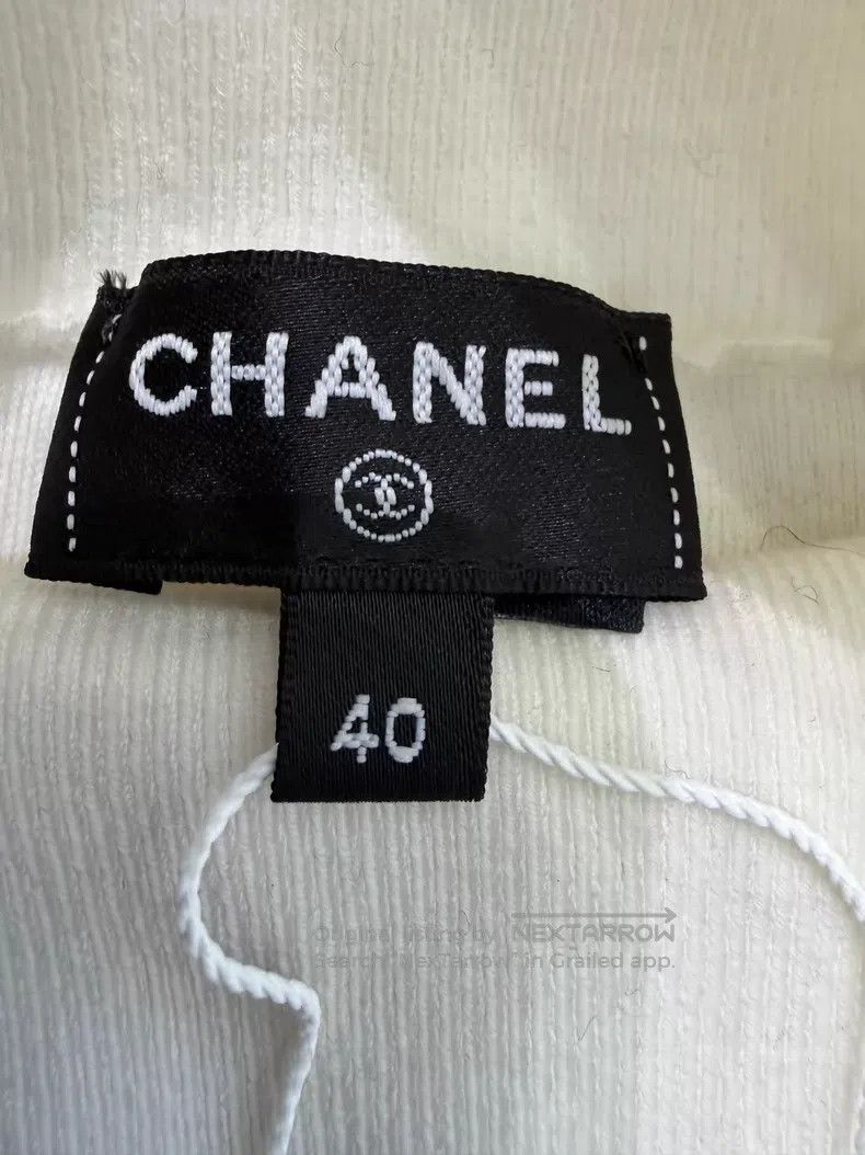 Chanel Chanel Ski series white undershirt Size S / US 4 / IT 40 - 4 Thumbnail