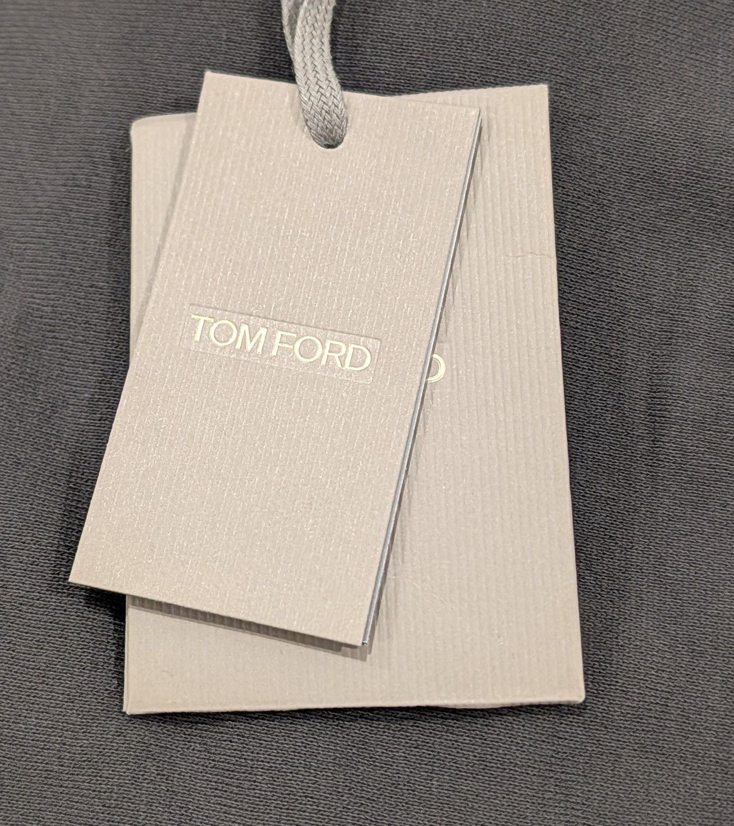 Tom Ford TOM FORD Cotton Jersey Jogger Pants Dark Gray 52 US 36 Size US 36 / EU 52 - 6 Thumbnail
