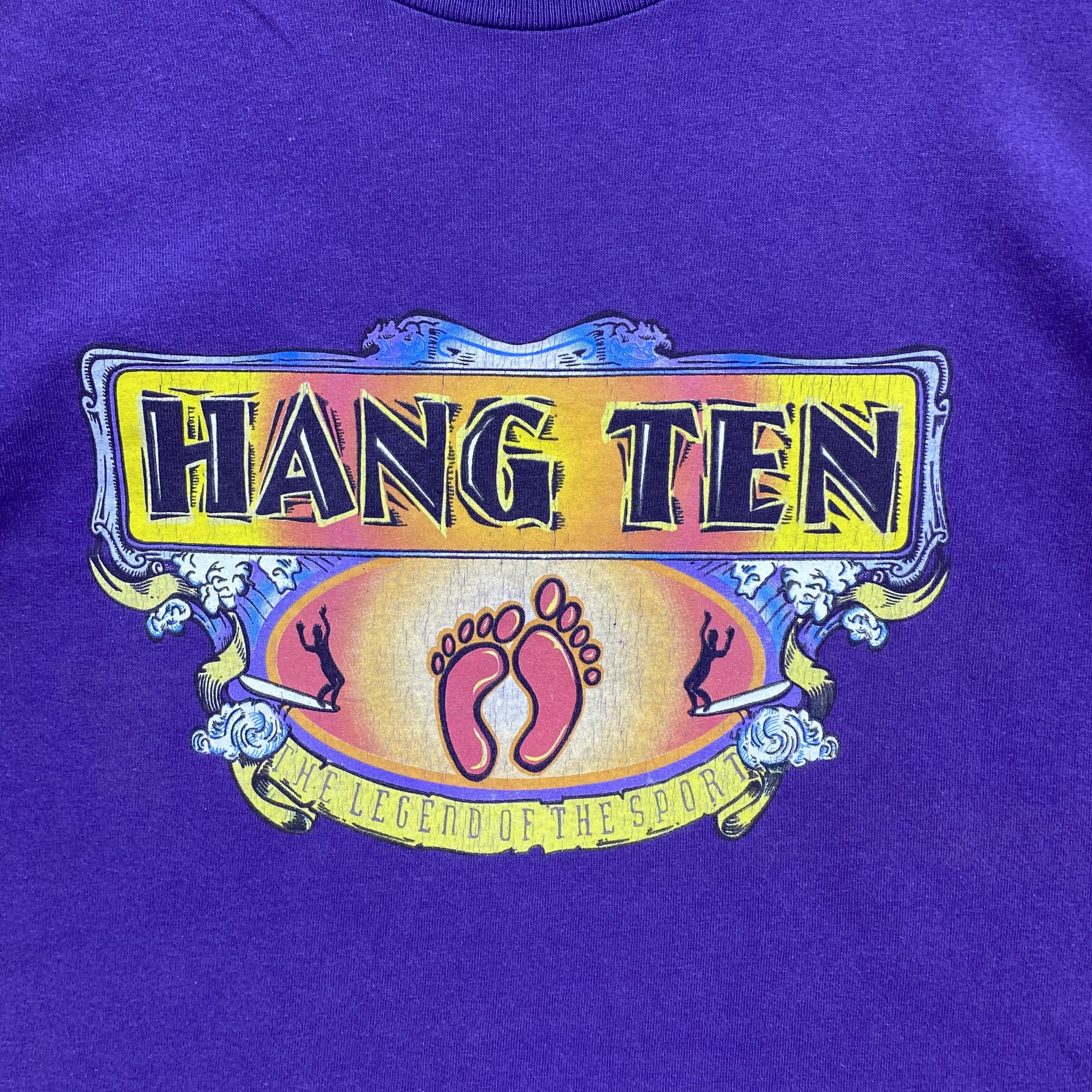 Hang Ten Vintage 70s Hang Ten T-Shirt the Legend of the Sports Tee Size US S / EU 44-46 / 1 - 2 Thumbnail