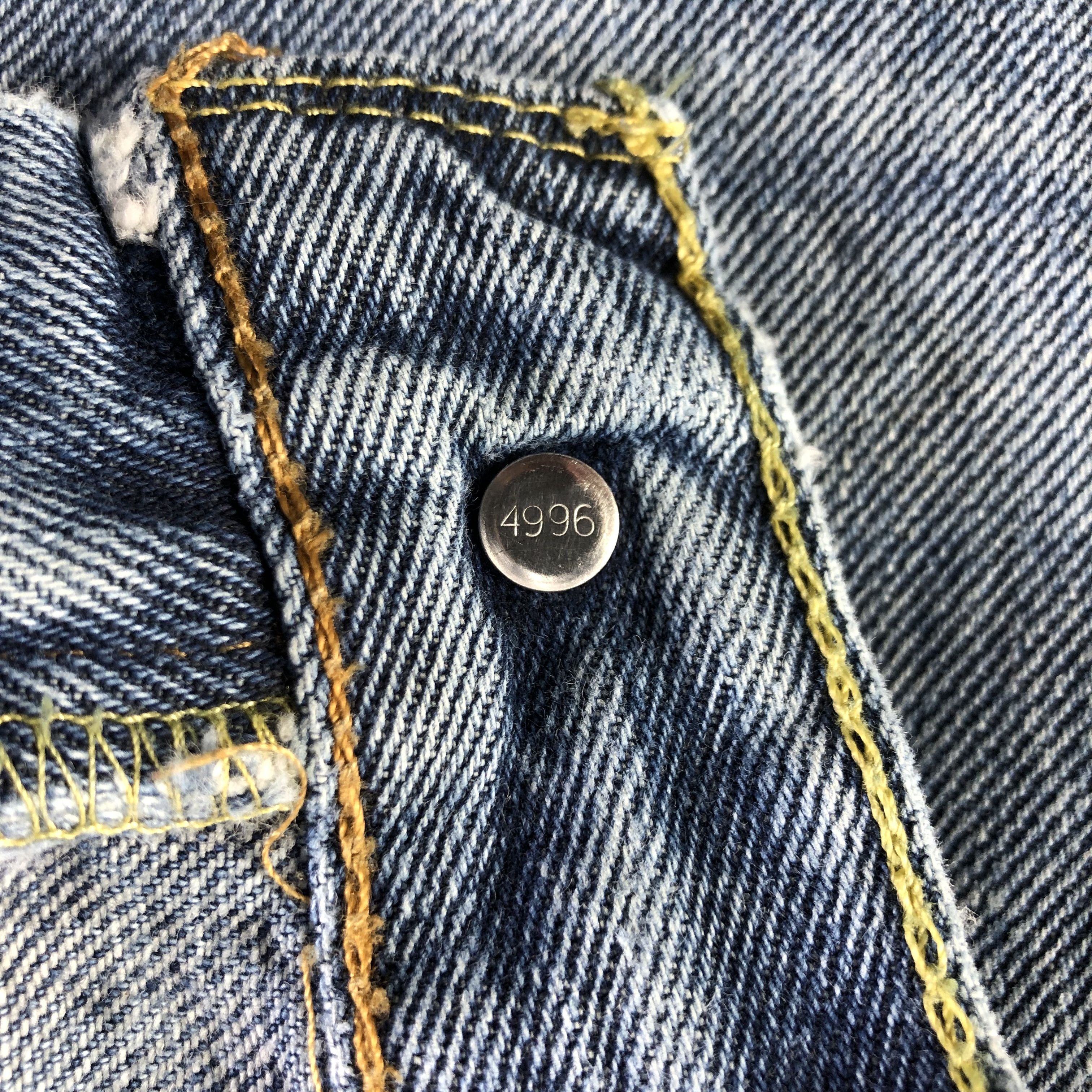 Levi's Vintage Blue Wash Levis 550 Jeans-J3127 Size US 32 / EU 48 - 10 Thumbnail