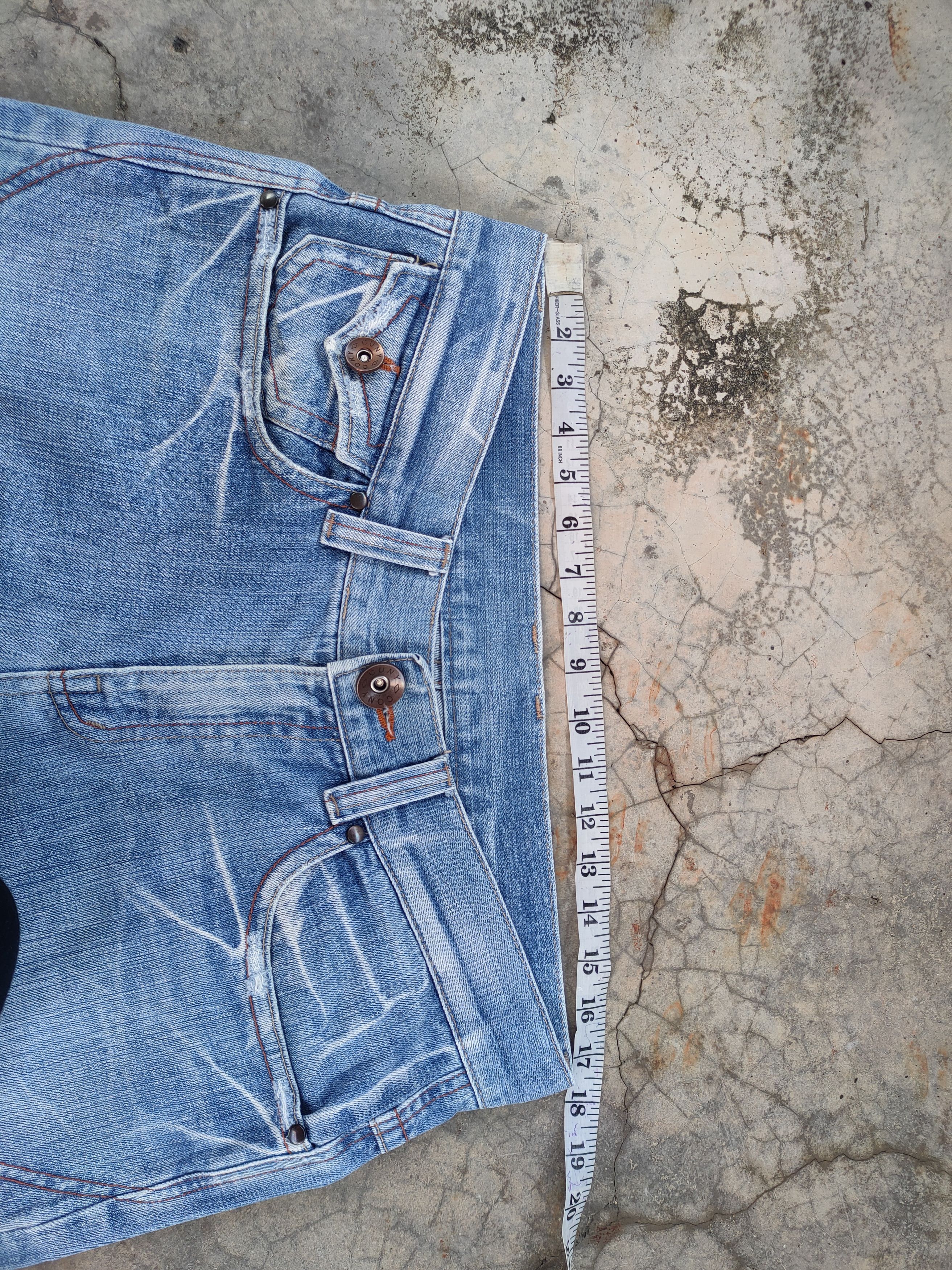 Japanese Brand VINTAGE JAPANESE DENIM BAGGY RIPPEP JEANS PANTS Size US 34 / EU 50 - 5 Thumbnail