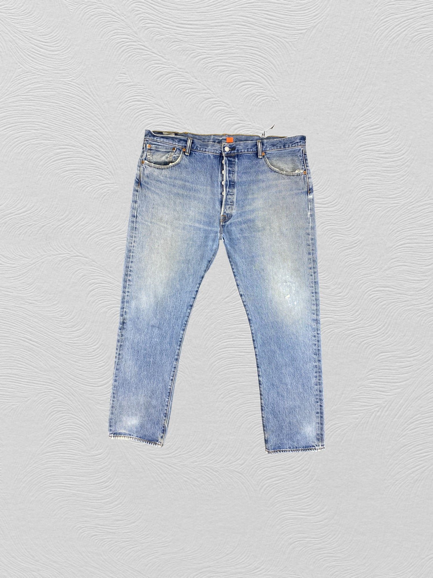 Japanese Brand Ripped Dirty Blue Vintage Levi's 501 32x30.5 Denim -JN2262 Size US 32 / EU 48 - 1 Thumbnail