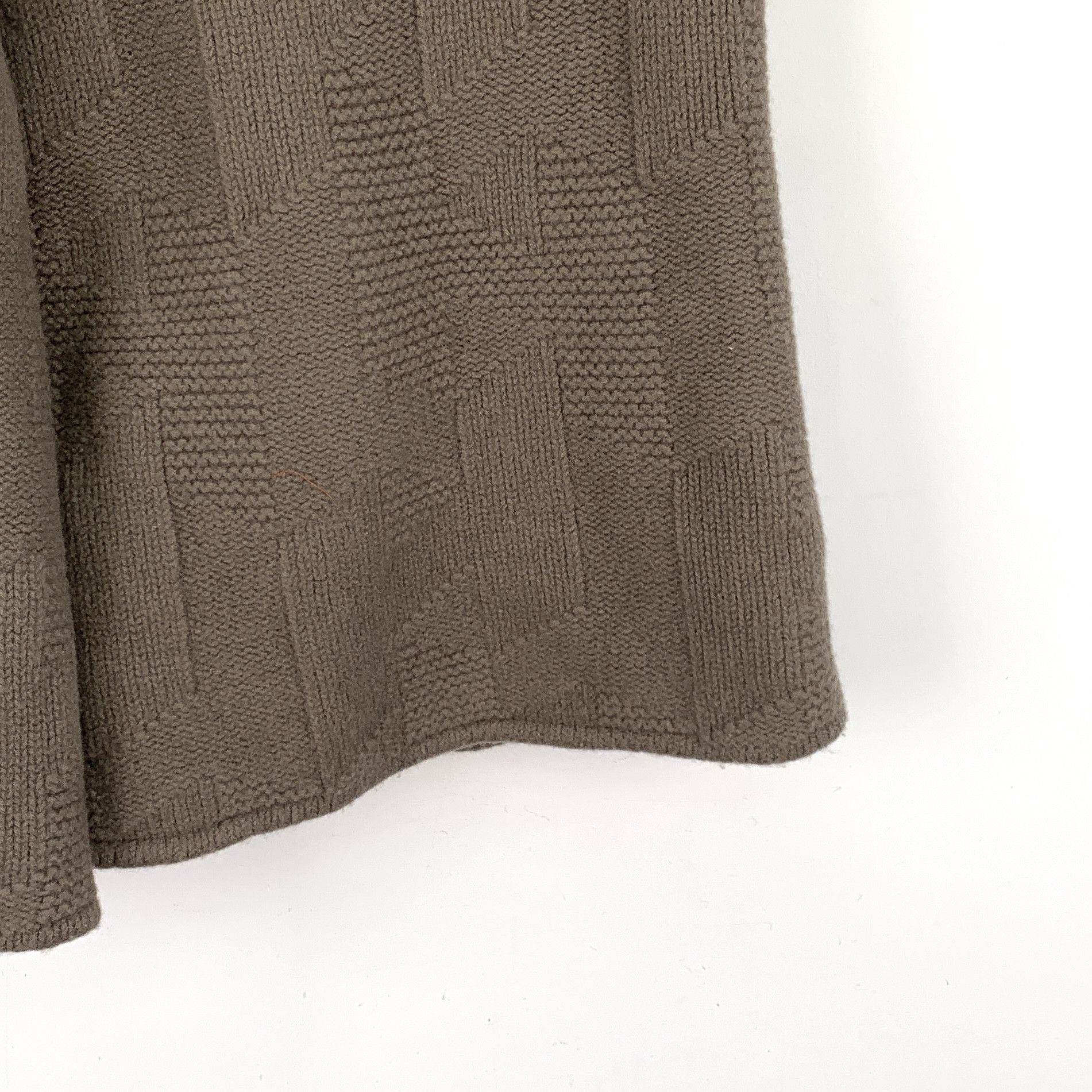 Hermes Hermes Jacquard Wool Drawstring Shorts Brown (36) Size 25" / US 0 / IT 36 - 4 Thumbnail