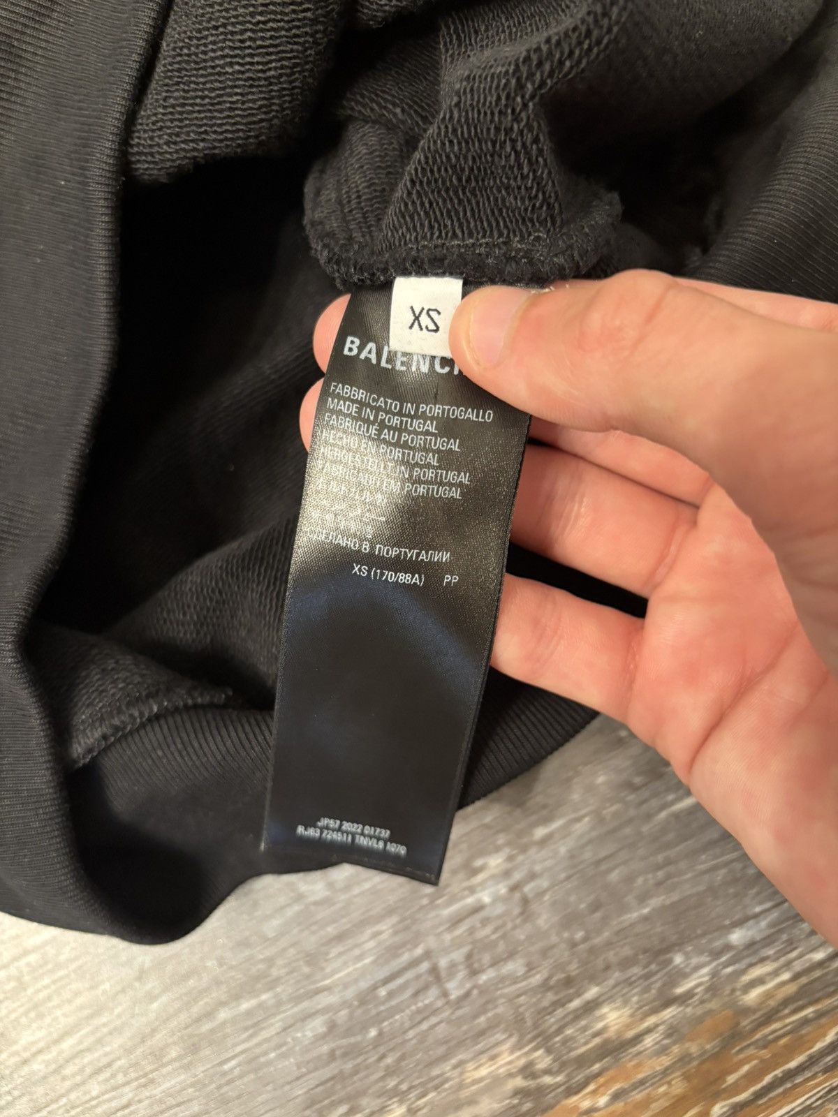 Balenciaga Balenciaga Garde Robe Care Tag Sweatshirt Size US XS / EU 42 / 0 - 6 Thumbnail