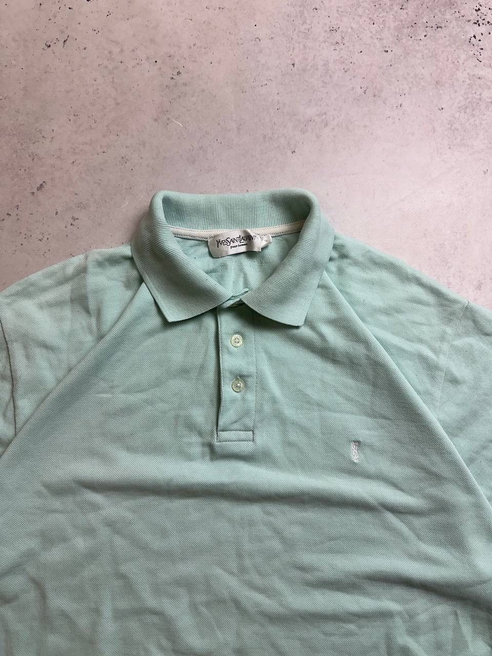 Vintage × Yves Saint Laurent Vintage YSL Yves Saint Lauren Polo Shirt XL Size US XL / EU 56 / 4 - 3 Thumbnail