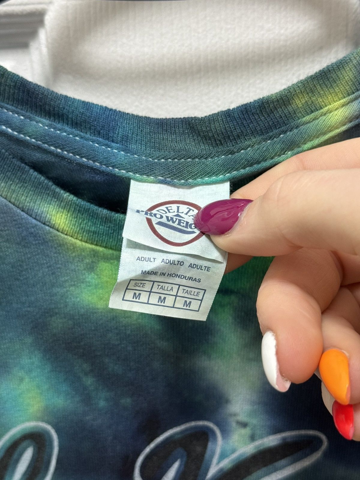 Delta Delta Pro Weight Las Vegas Vintage Tie Dye Shirt Size US M / EU 48-50 / 2 - 3 Thumbnail