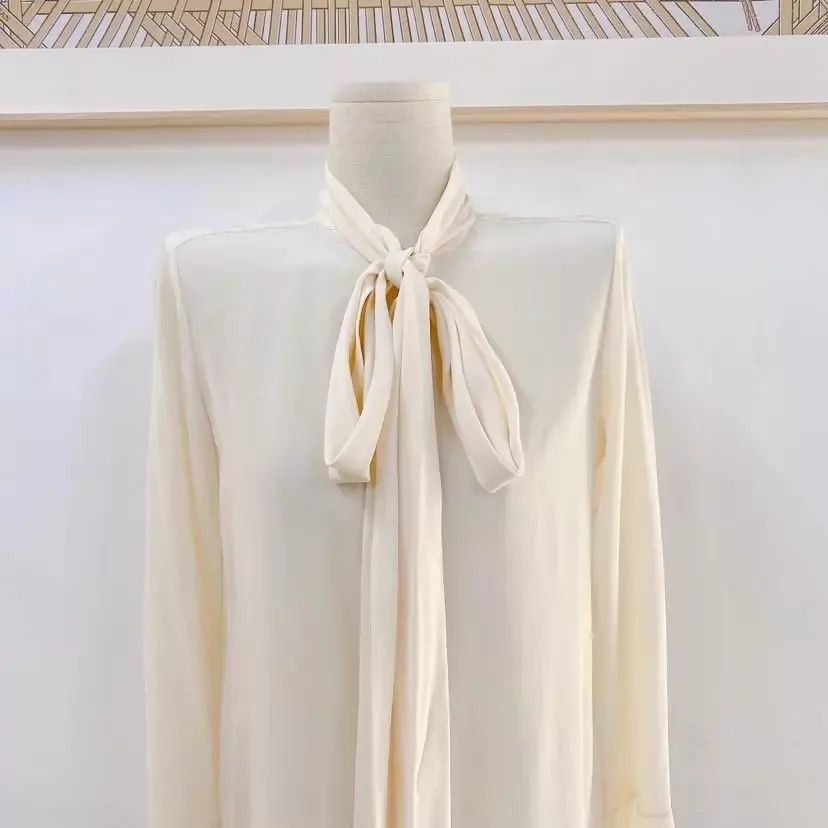 Chloe Chloe White Top 36 Pre-Owned Size XS / US 0-2 / IT 36-38 - 4 Thumbnail