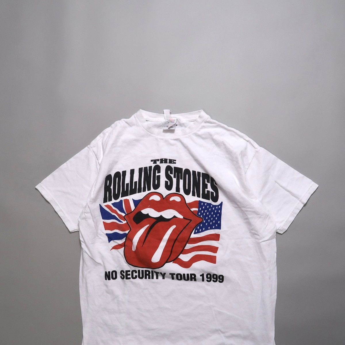 Fruit Of The Loom Vintage The Rolling Stones No Security Tour tshirt Size US XL / EU 56 / 4 - 3 Thumbnail