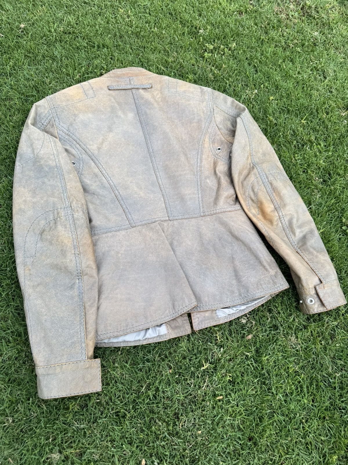Prada Vintage Prada leather jacket Size S / US 4 / IT 40 - 17 Thumbnail
