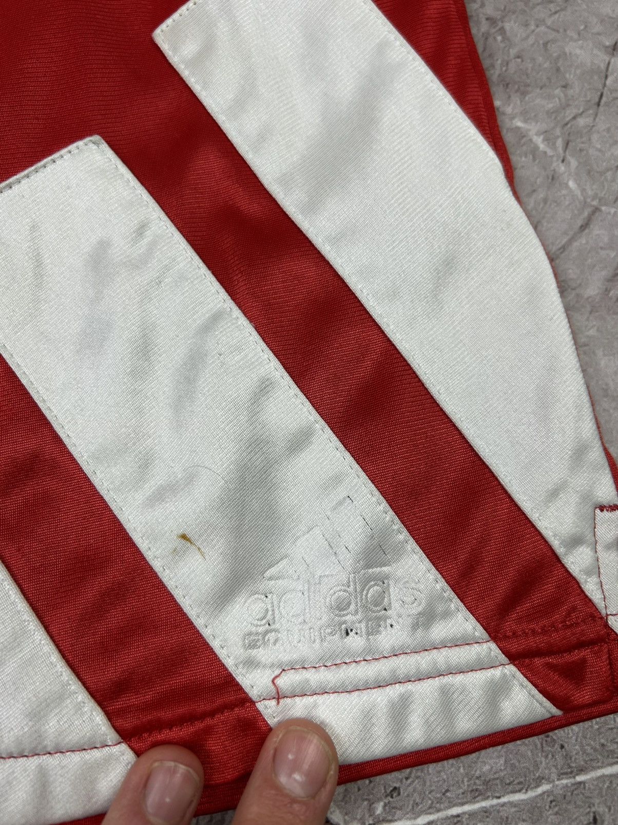 Adidas × Vintage Vintage Red ADIDAS EQUIPMENT 90s SHORTS Size US 34 / EU 50 - 3 Thumbnail