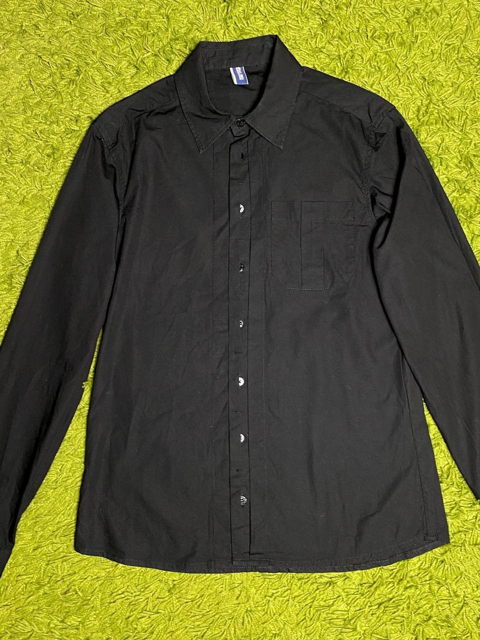 Jean Paul Gaultier Jean Paul Gaultier Logo JPG Black Classic Shirt Vintage Y2K Size US S / EU 44-46 / 1 - 4 Thumbnail