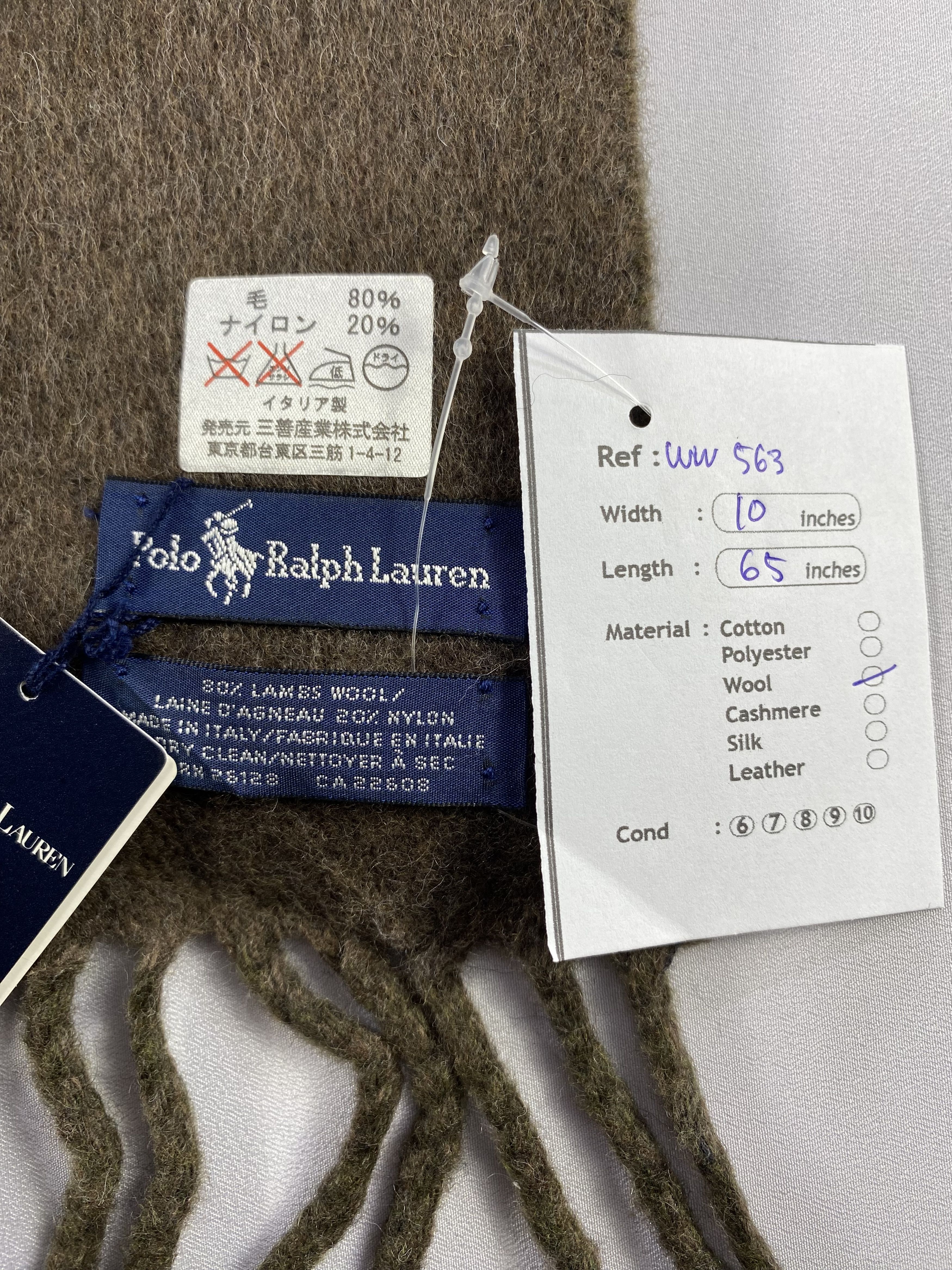 Polo Ralph Lauren Polo Ralph Lauren Scarf / Muffler / Neckwear - WW563 Size ONE SIZE - 7 Thumbnail