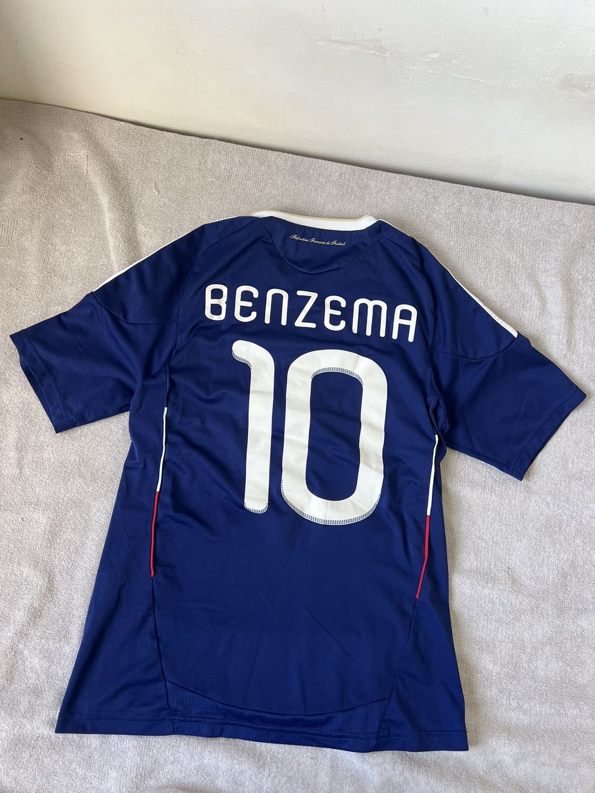 Adidas Adidas France vintage football soccer jersey Benzema 2010 Size US S / EU 44-46 / 1 - 2 Thumbnail